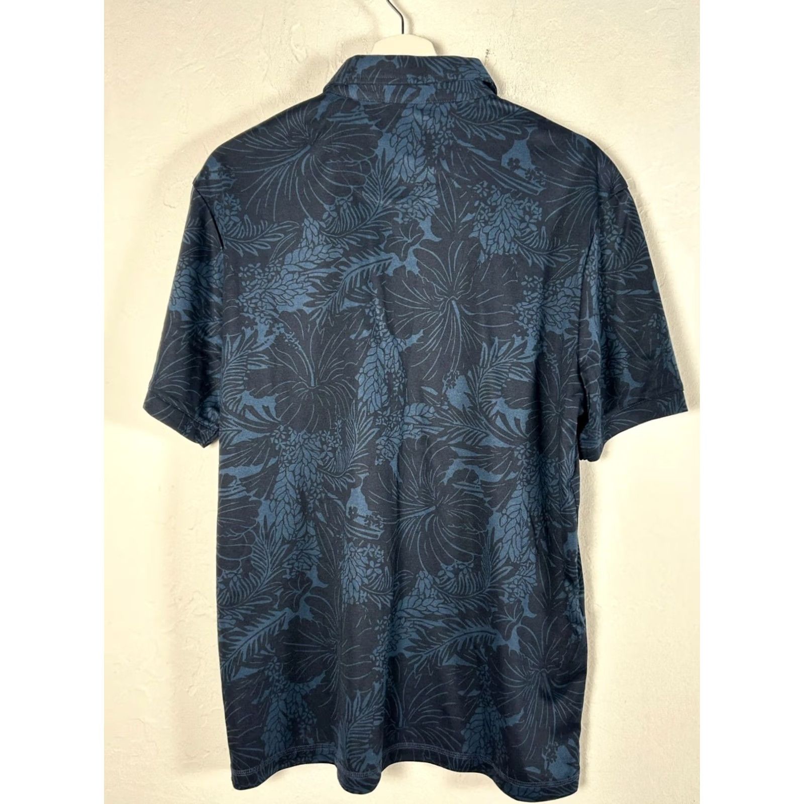 Tommy Bahama Tommy Bahama Mens Polo Shirt Blue Floral Palm Leaves Short Sleeve Medium NS NWOT Size US M / EU 48-50 / 2 - 3 Thumbnail