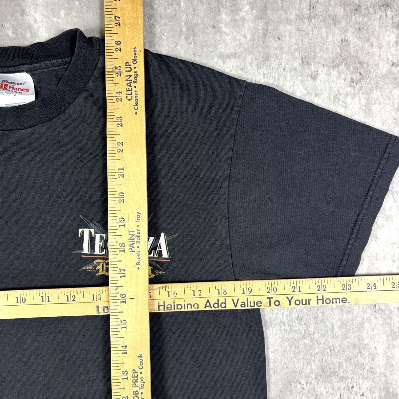 Hanes VINTAGE Tequiza Exta Funny Quote Beer Promo T Shirt Mens size M Size US M / EU 48-50 / 2 - 5 Thumbnail