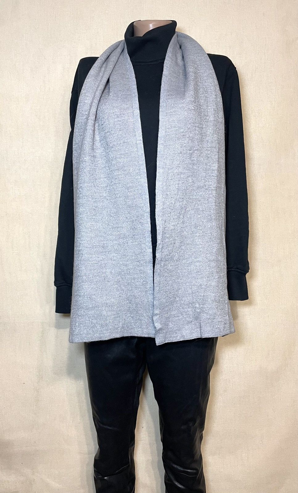 Valentino Valentino grey wool scarf Size ONE SIZE - 1 Thumbnail