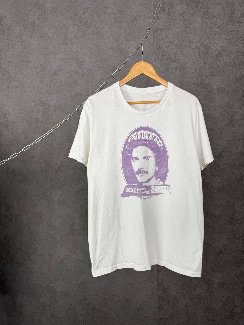 Band Tees Freddy Mercury Queen God Save The Queen band tee Size US L / EU 52-54 / 3 - 1 Thumbnail