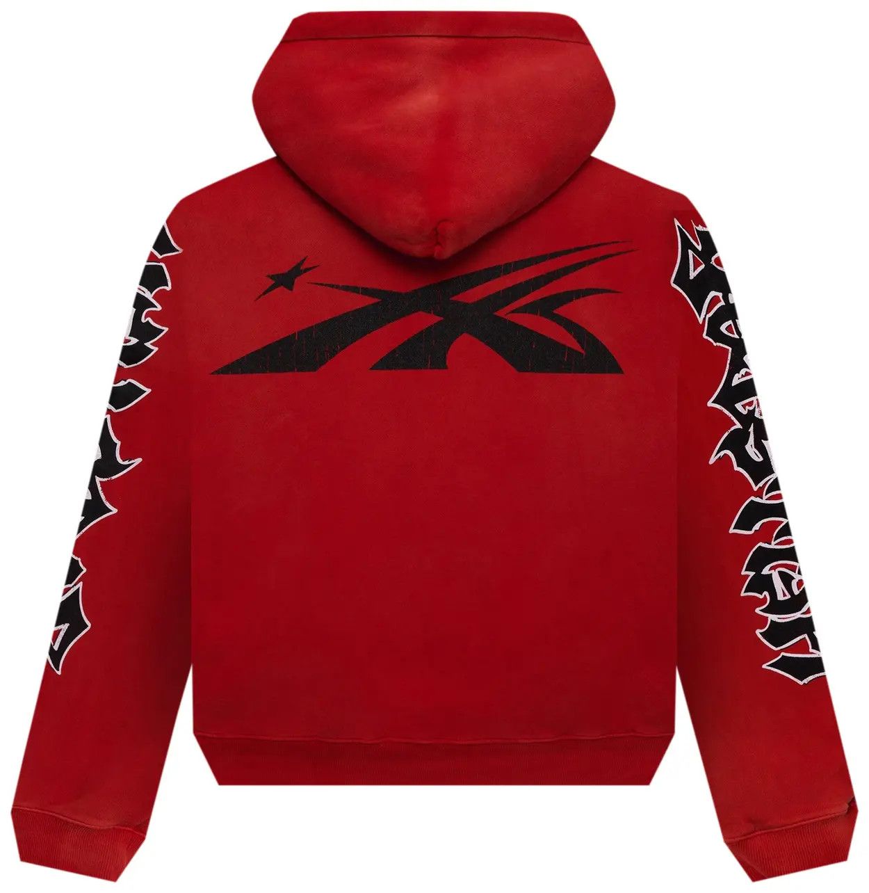 HELLSTAR Hellstar Skeleton Airbrushed Hoodie Red Size US L / EU 52-54 / 3 - 2 Thumbnail