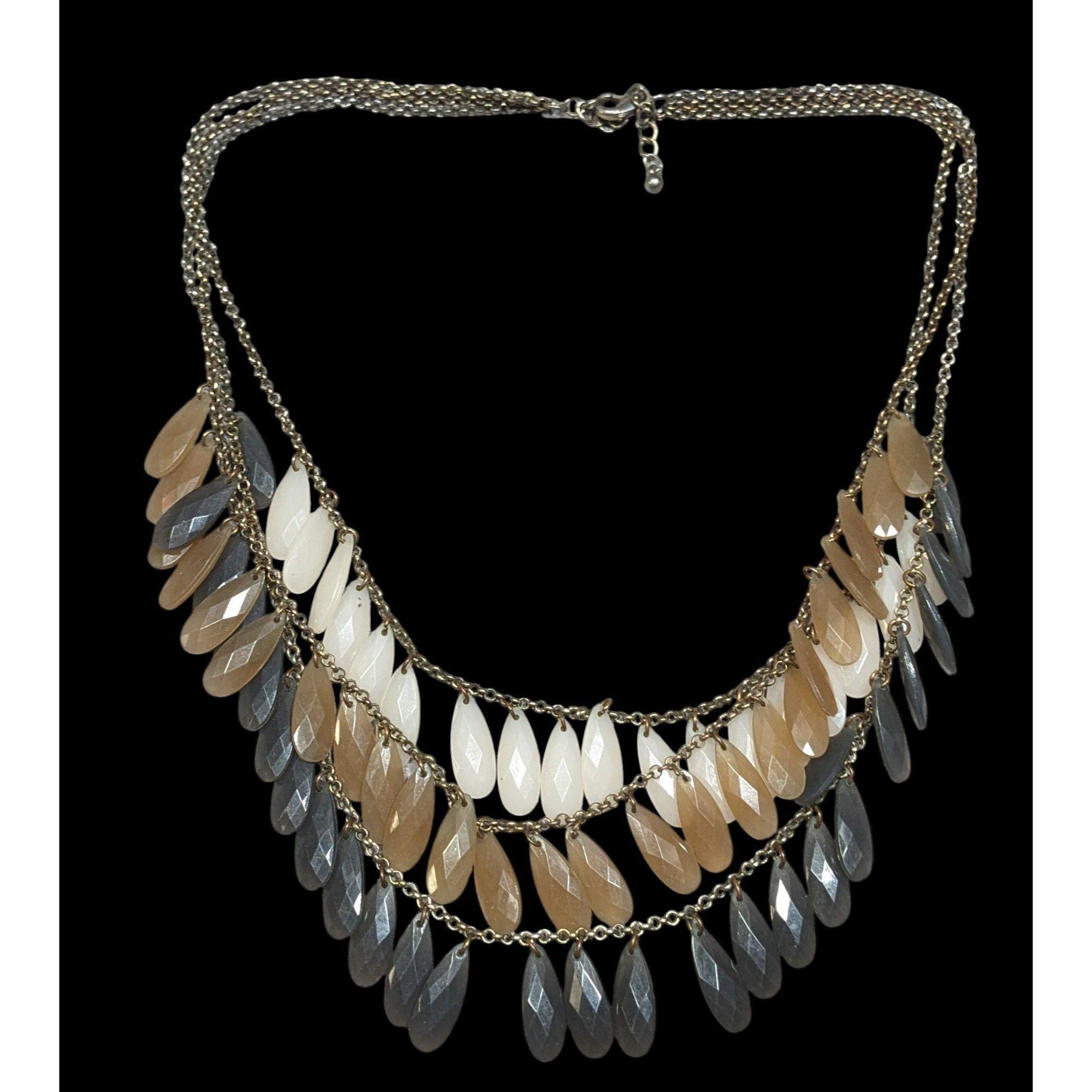 Other Earth Tone Nostalgic Multilayer Fringe Necklace Size ONE SIZE - 2 Thumbnail