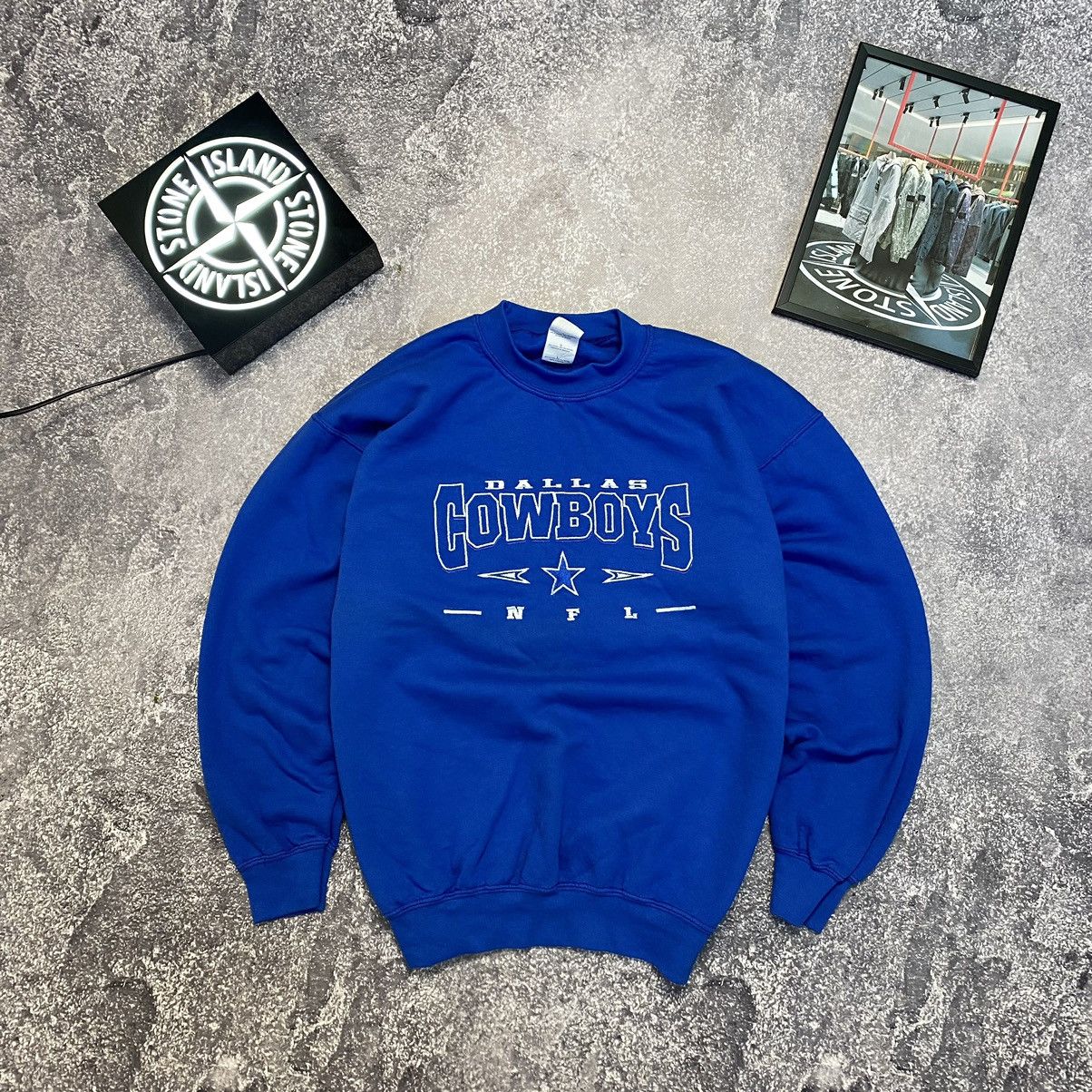 NFL Vintage NFL Dallas Cowboys Big Logo 90’s sweatshirt Size US L / EU 52-54 / 3 - 1 Thumbnail