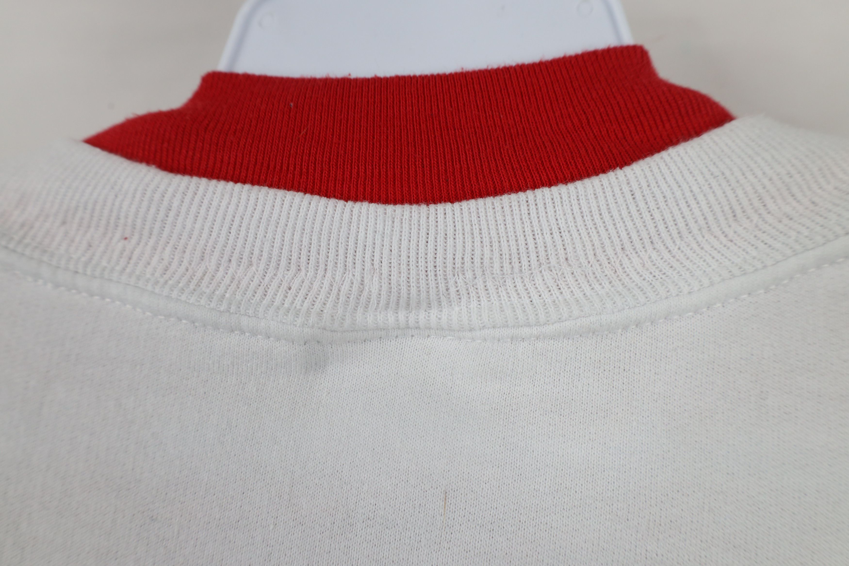 Vintage Vintage 90s Streetwear Nature Ladybug Sweatshirt White Size XXL / US 16-18 / IT 52-54 - 13 Thumbnail