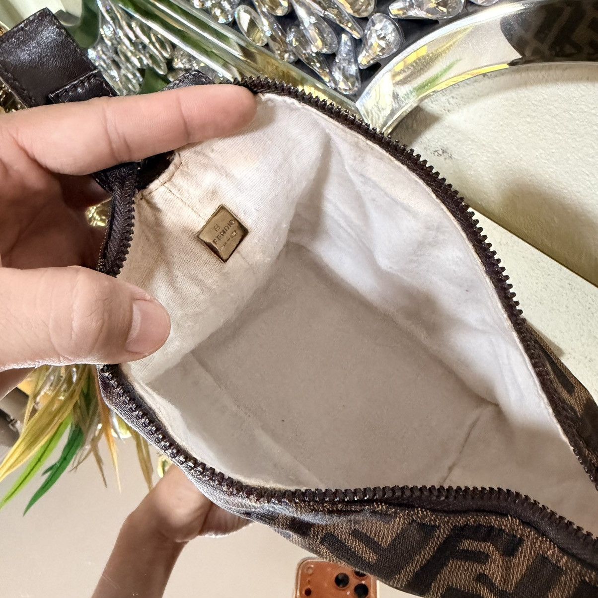 Fendi Fendi Zucca Mini Baguette Bag Size ONE SIZE - 13 Thumbnail