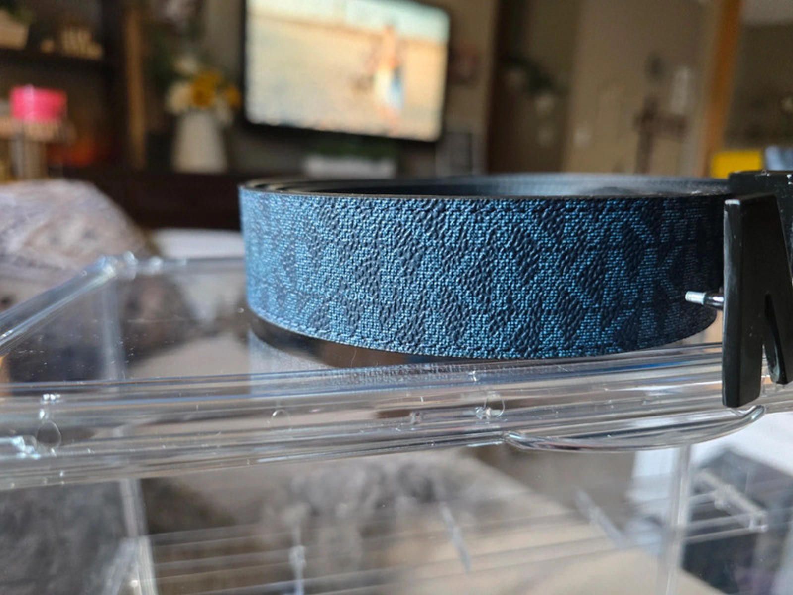 Michael Kors Michael Kors Reversible Logo Buckle Belt Size ONE SIZE - 4 Thumbnail