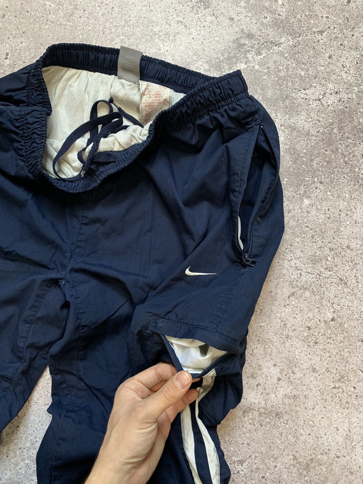 Nike × Vintage Nike Track Cargo Pants Baggy Vintage Gorpcore Drill Joggers Size US 32 / EU 48 - 4 Thumbnail