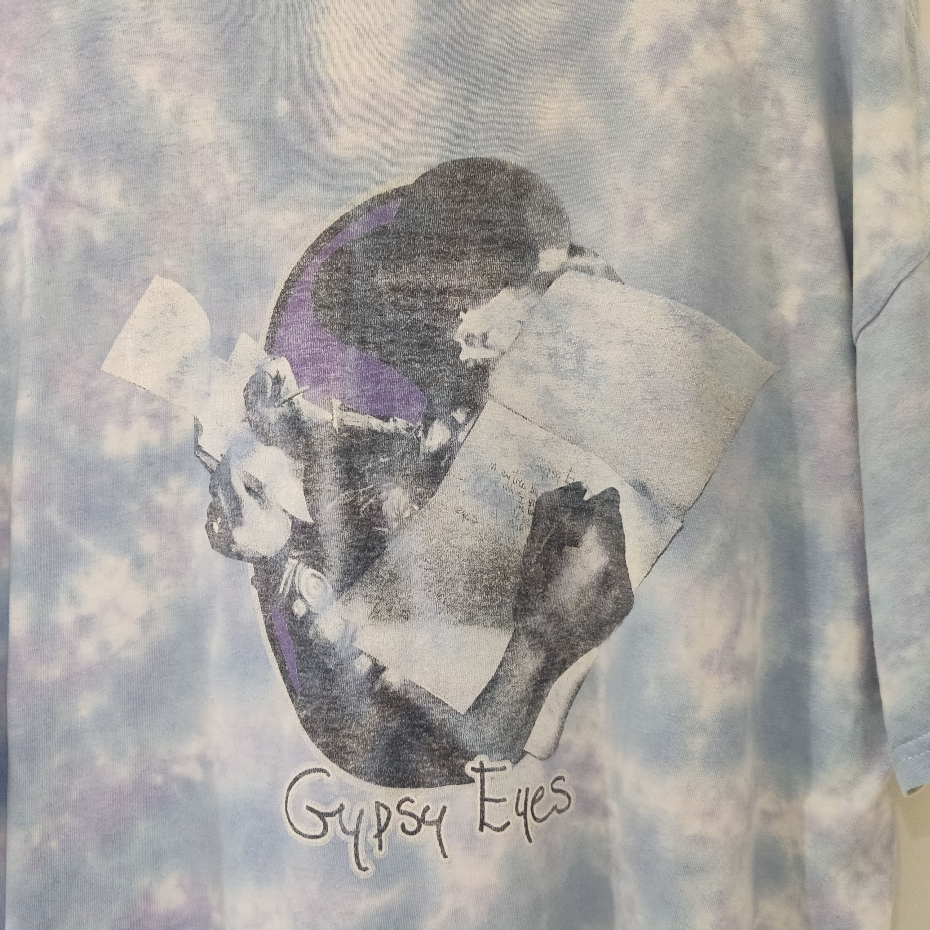 Band Tees × Jimi Hendrix × Vintage Vintage 90's Tie Dye Jimi Hendrix Tee Size US XL / EU 56 / 4 - 7 Thumbnail