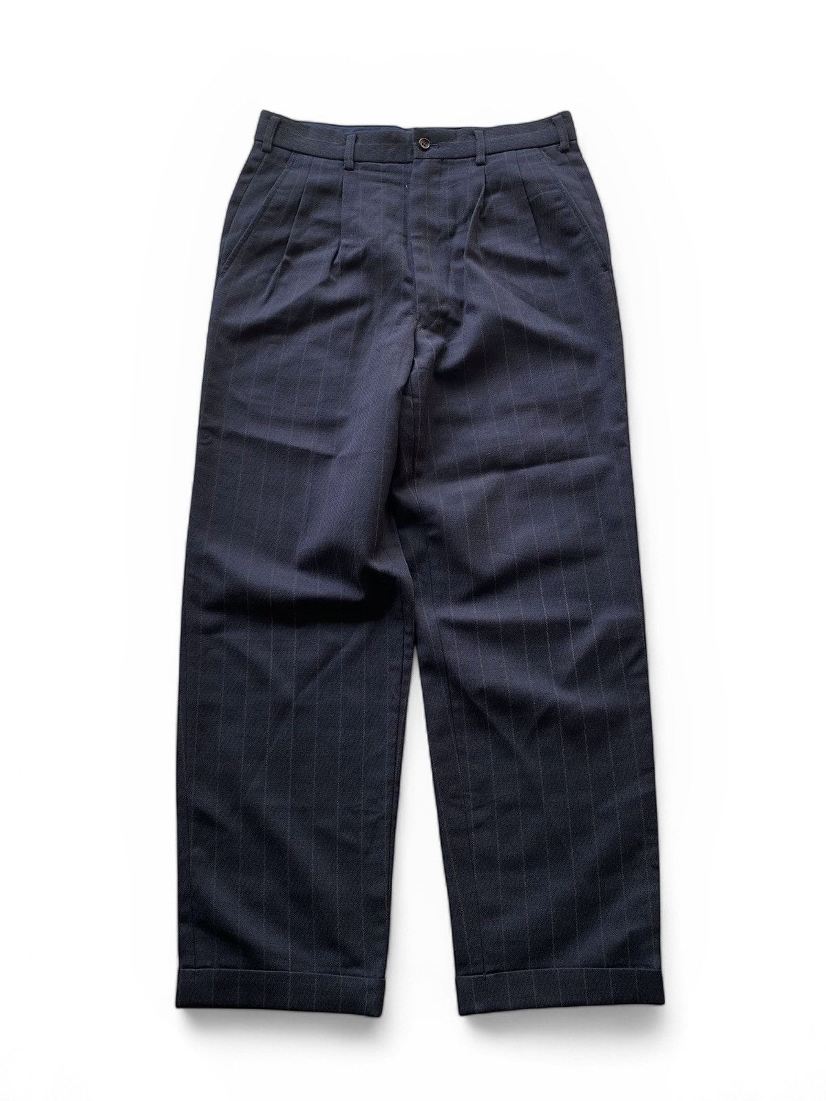 Comme des Garcons Homme Deux 🔥Vintage AD1991 Comme Des Garçons Homme Deux Slank pants Size US 30 / EU 46 - 1 Thumbnail