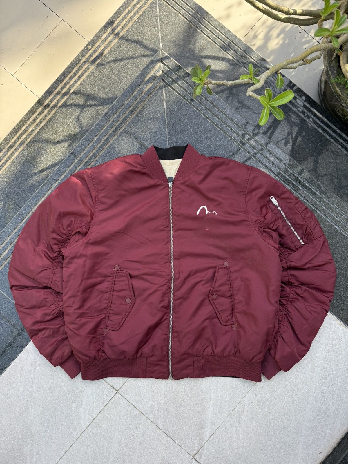 Evisu 90’s EVISU PREY N PRAY RARE MULTI BACK LOGO RETRO Y2K JACKET Size US XXL / EU 58 / 5 - 7 Thumbnail