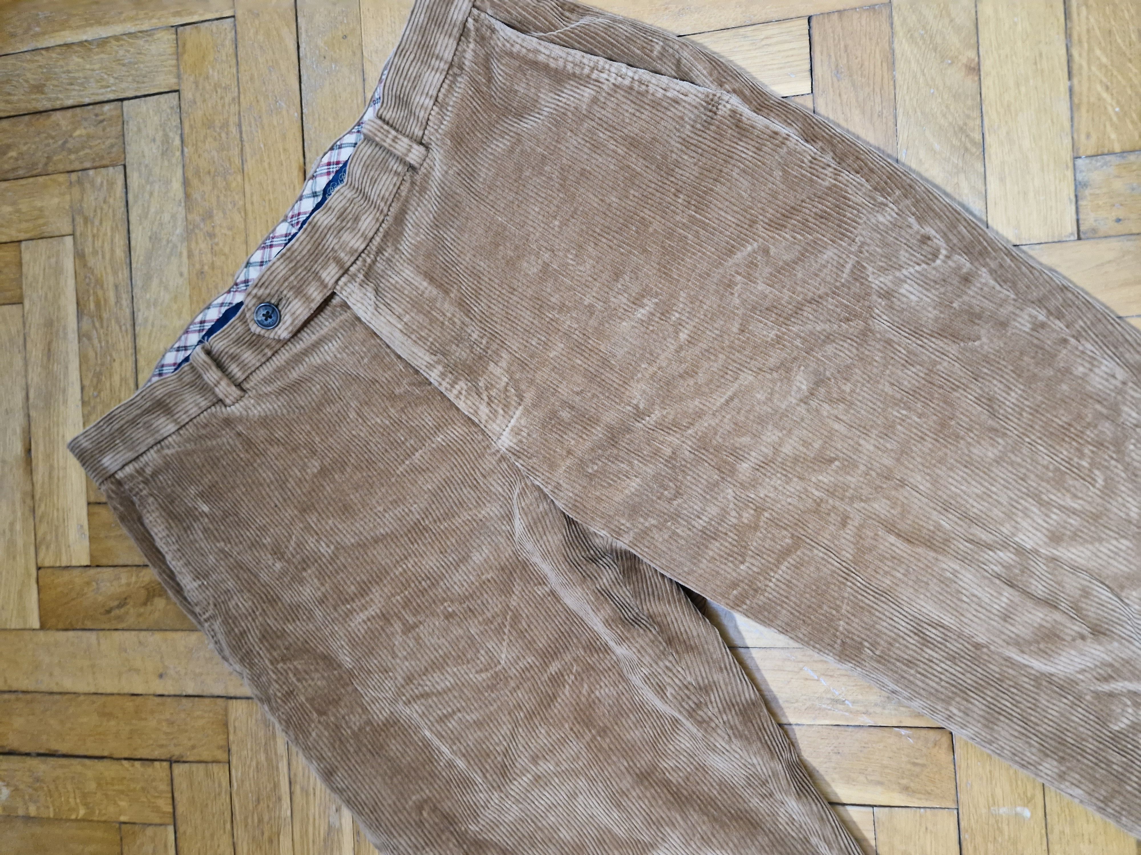 Brooks Brothers beige brown corudory pants brooks brothers Size US 34 / EU 50 - 3 Thumbnail