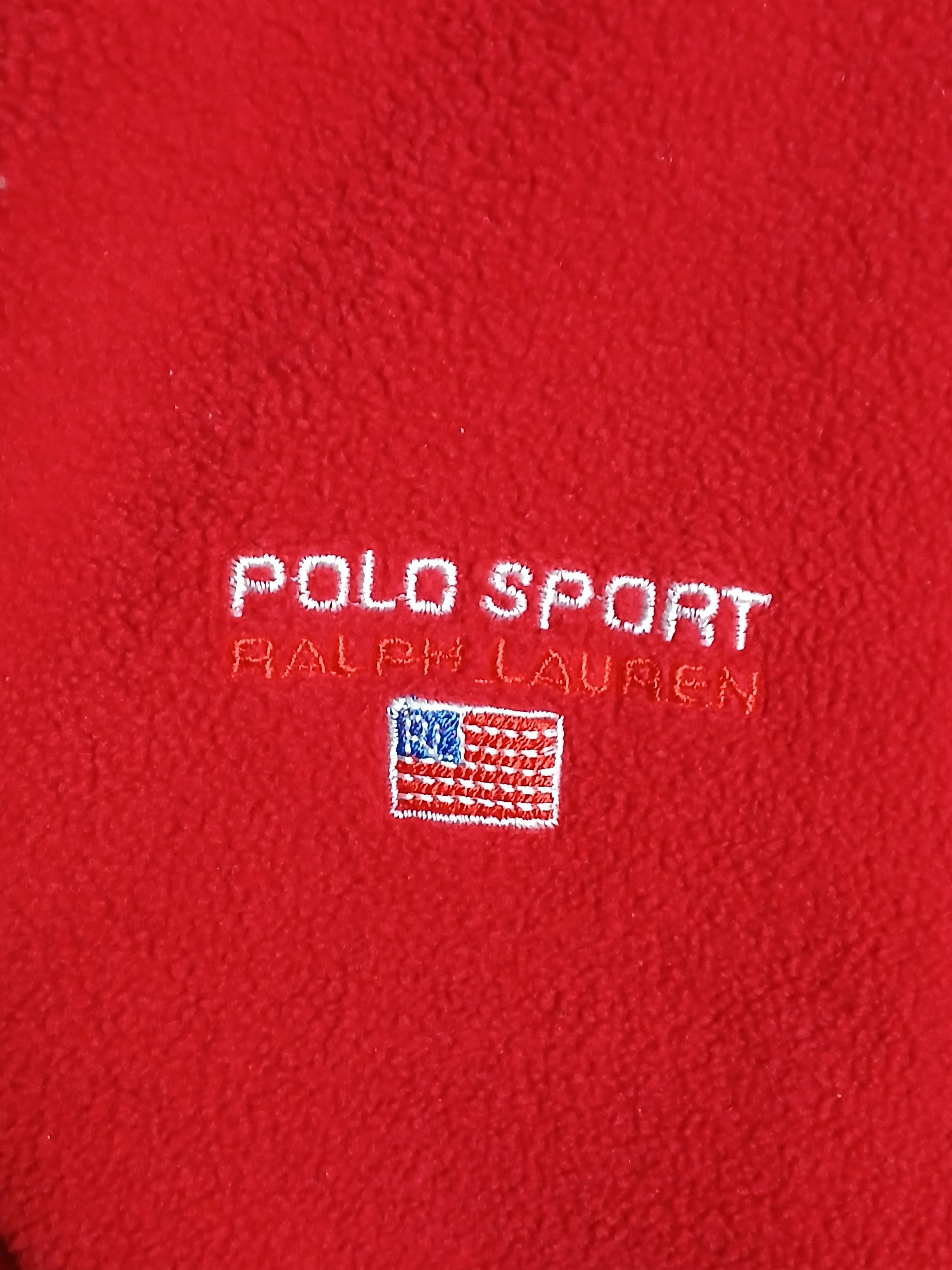 Polo Ralph Lauren × Ralph Lauren Polo Sport Ralph Lauren Fleece Sweatshirt Size US L / EU 52-54 / 3 - 3 Thumbnail