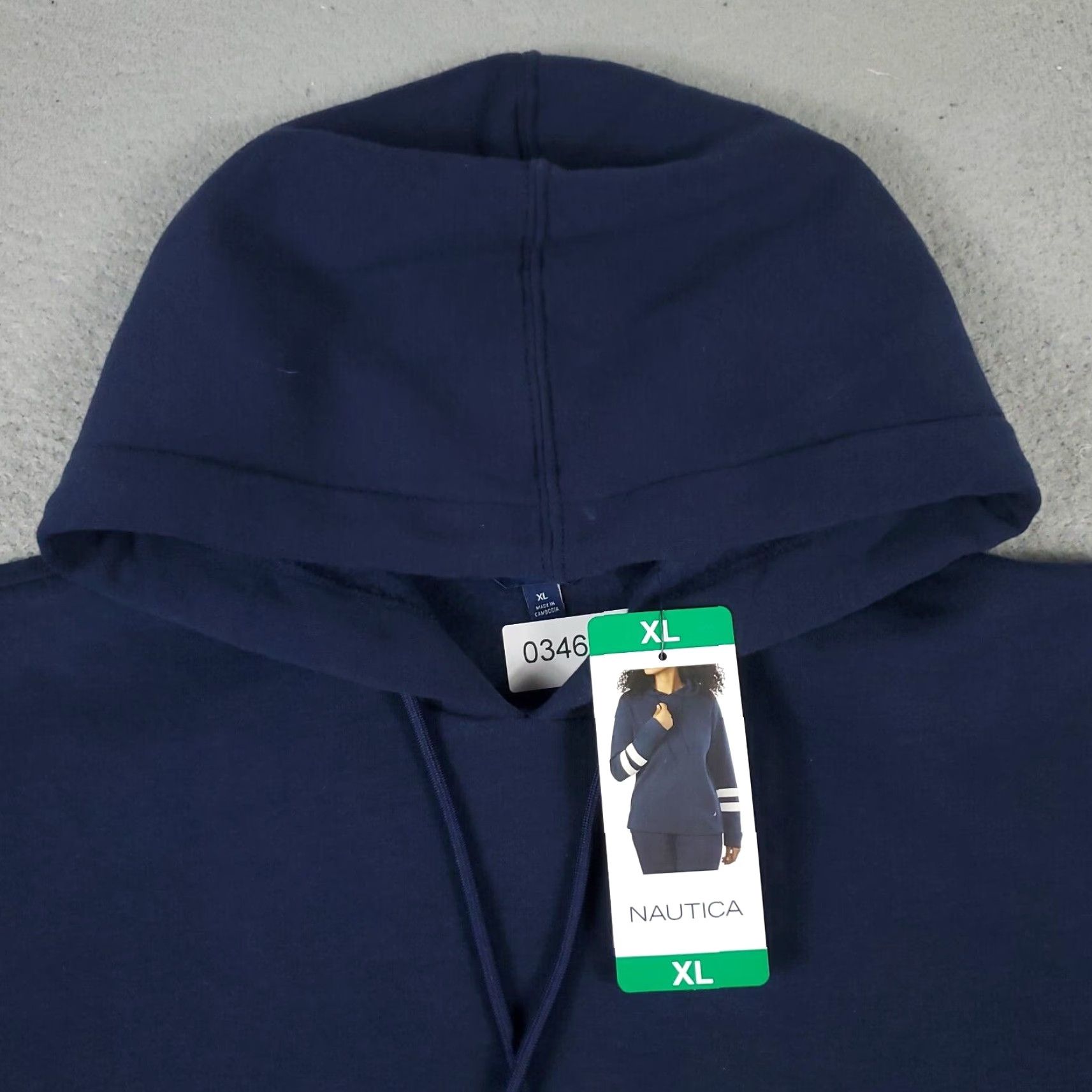 Nautica Nautica Sweater Womens Size XL Blue Pullover Hoodie Sweatshirt Ladies Size XL / US 12-14 / IT 48-50 - 2 Thumbnail