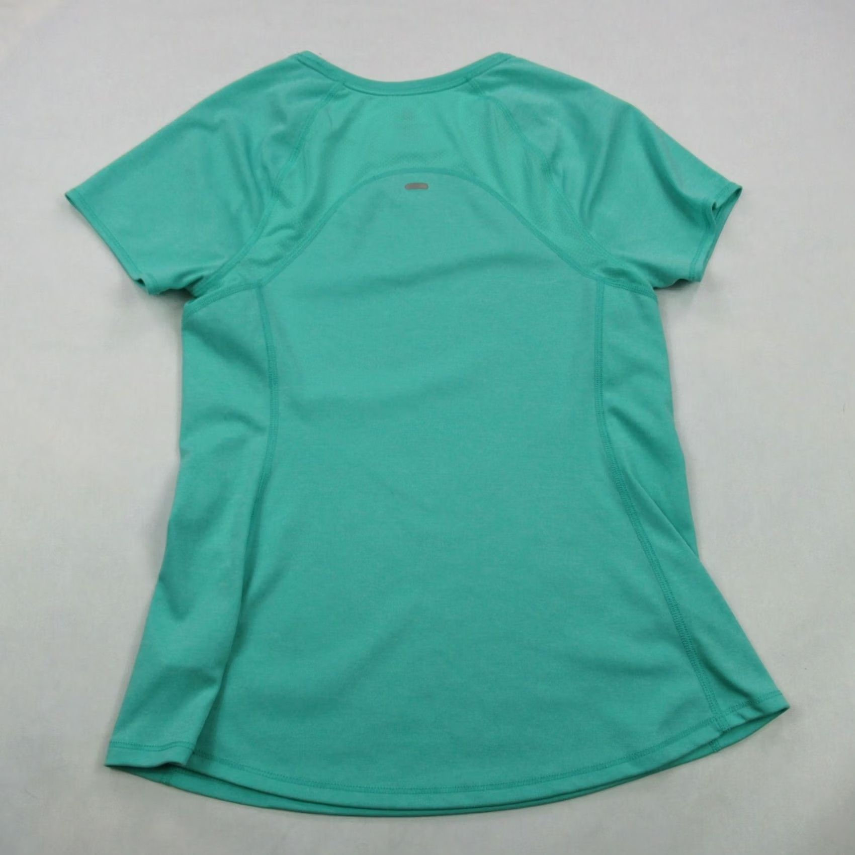 Old Navy Old Navy Shirt Womens Medium Green Activewear Short Sleeve Casual Breathable Size M / US 6-8 / IT 42-44 - 4 Thumbnail