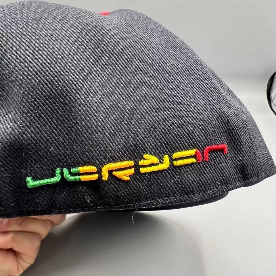 Jordan Brand Air Jordan Hat Men 7 3/8 Tri-Color Wheel Jumpman Fitted Cap Size ONE SIZE - 7 Thumbnail