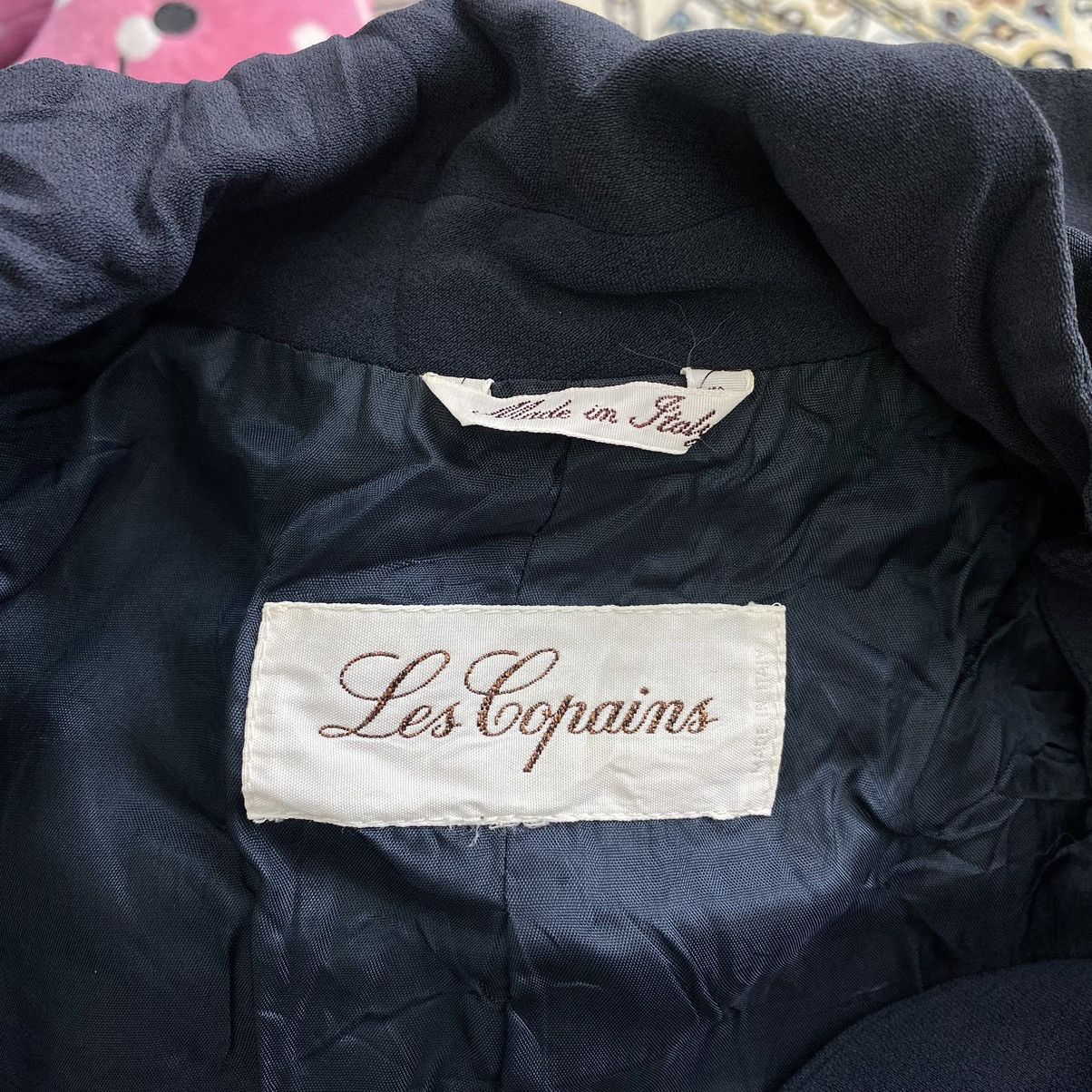 Les Copains × Vintage Vintage LES COPAINS ITALY Brand Plain Navy Coat Size US M / EU 48-50 / 2 - 3 Thumbnail