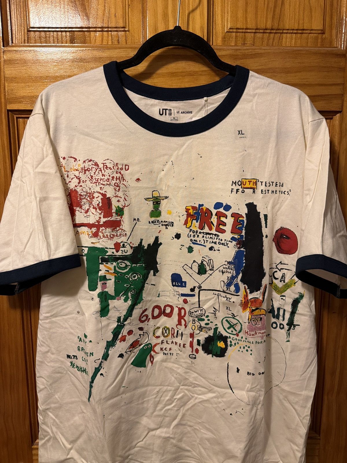 Uniqlo Uniqlo Basquiat Tee Size US XL / EU 56 / 4 - 2 Thumbnail