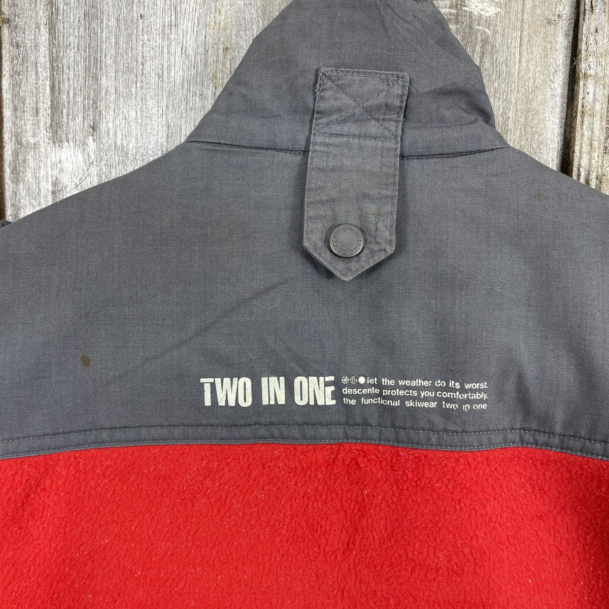 Descente × Japanese Brand × Vintage Produced By Descente Fleece Multiple Pockets Size US M / EU 48-50 / 2 - 8 Thumbnail