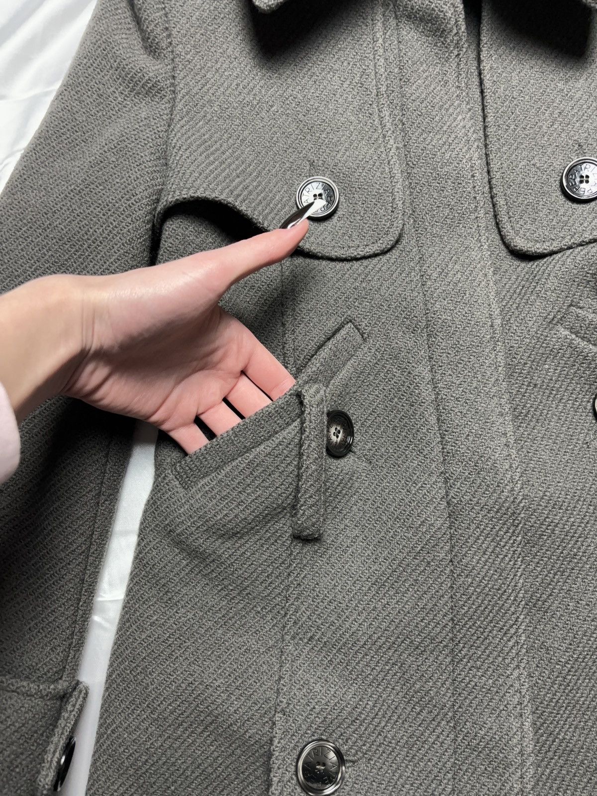 Patrizia Pepe Patrizia Pepe vintage wool cropped midi coat Size S / US 4 / IT 40 - 6 Thumbnail