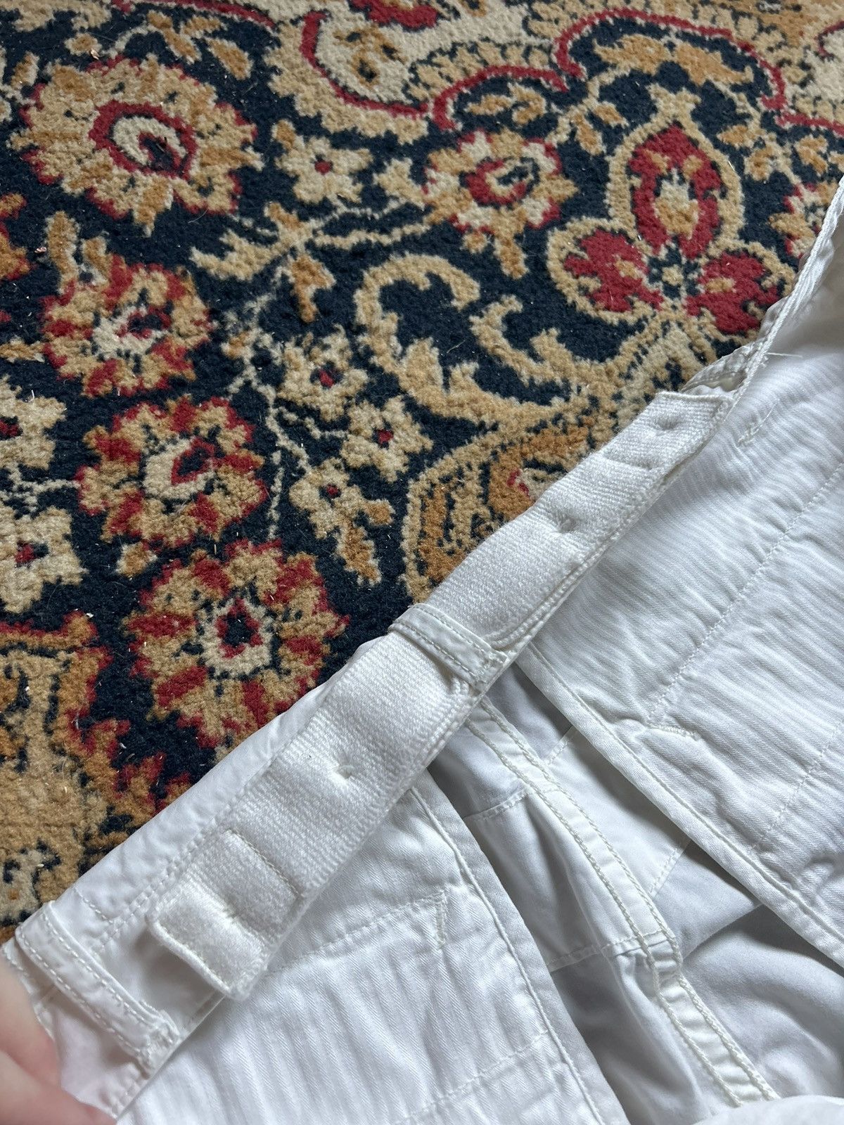 Stone Island × Vintage Stone island denim cargo pants Size US 32 / EU 48 - 14 Thumbnail