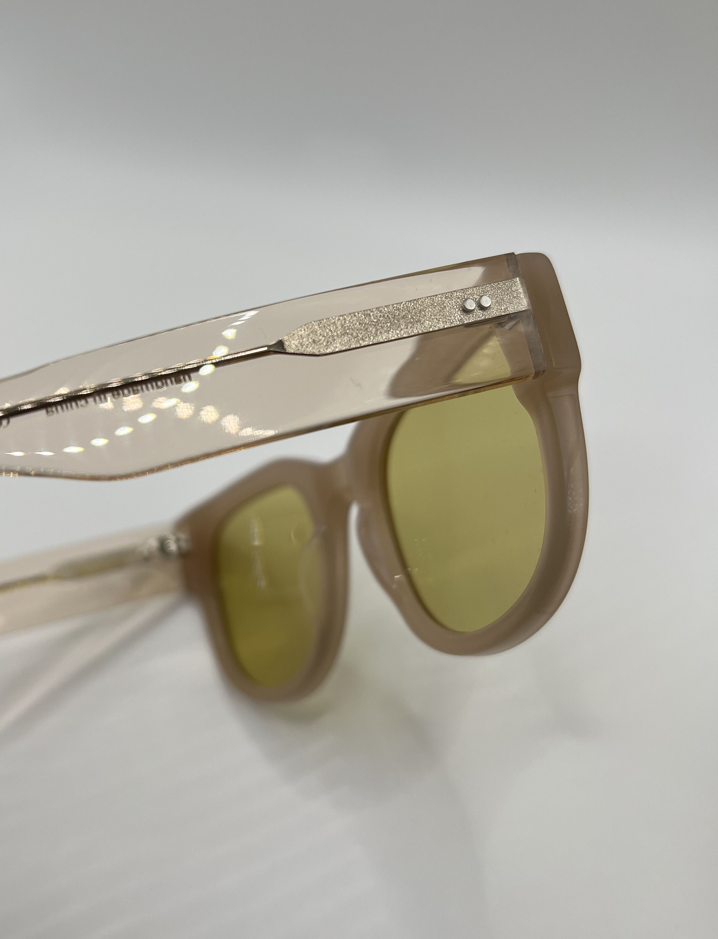 Ace & Tate Ace & Tate Joanne Sunglasses – Cashew Bio Yellow Size ONE SIZE - 10 Thumbnail