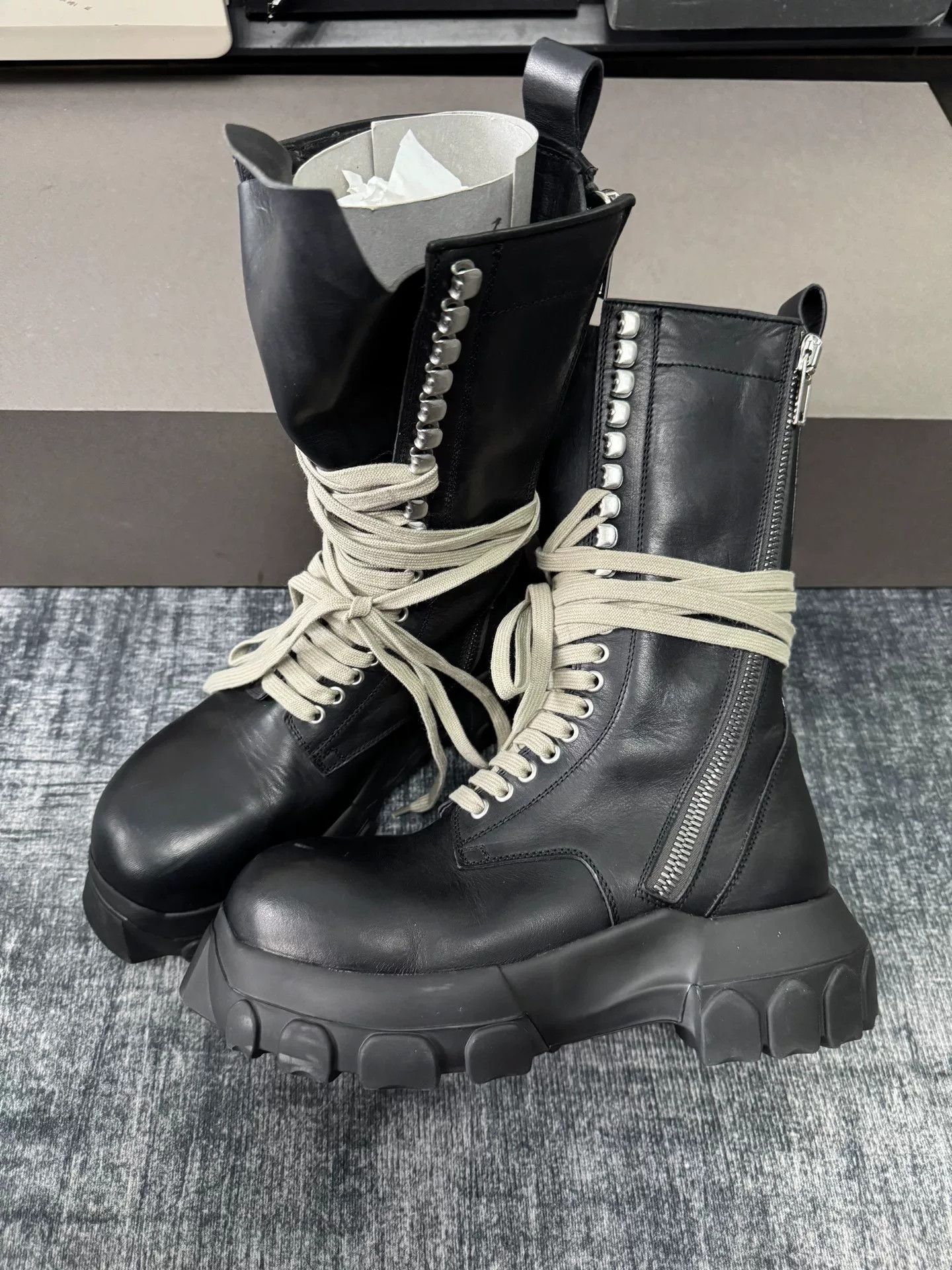 Rick Owens Rick Owens Boots 39 Women Size US 8.5 / IT 38.5 - 1 Thumbnail