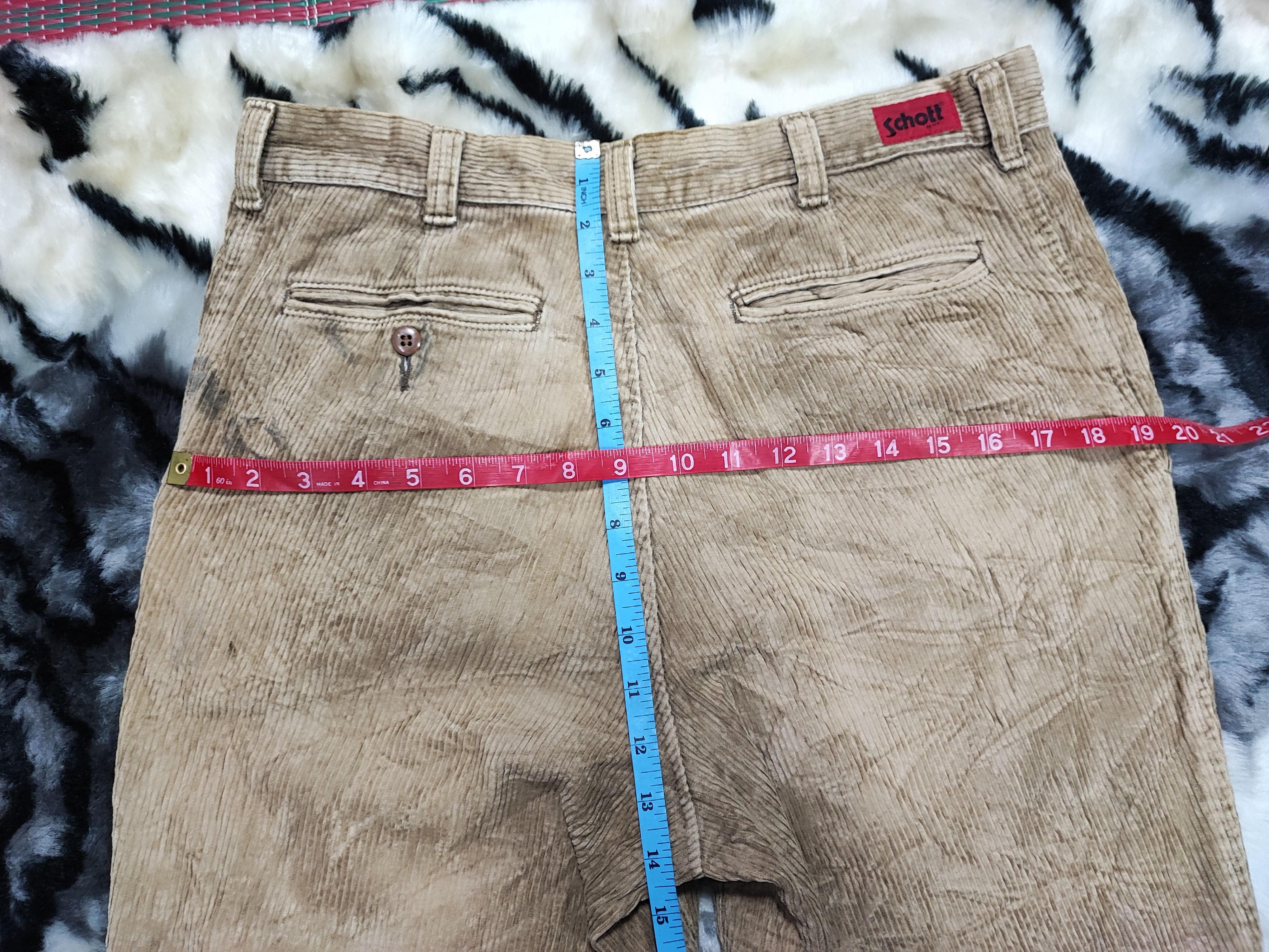 Schott × Vintage Schott Trousers Combat Pants Size US 30 / EU 46 - 18 Thumbnail