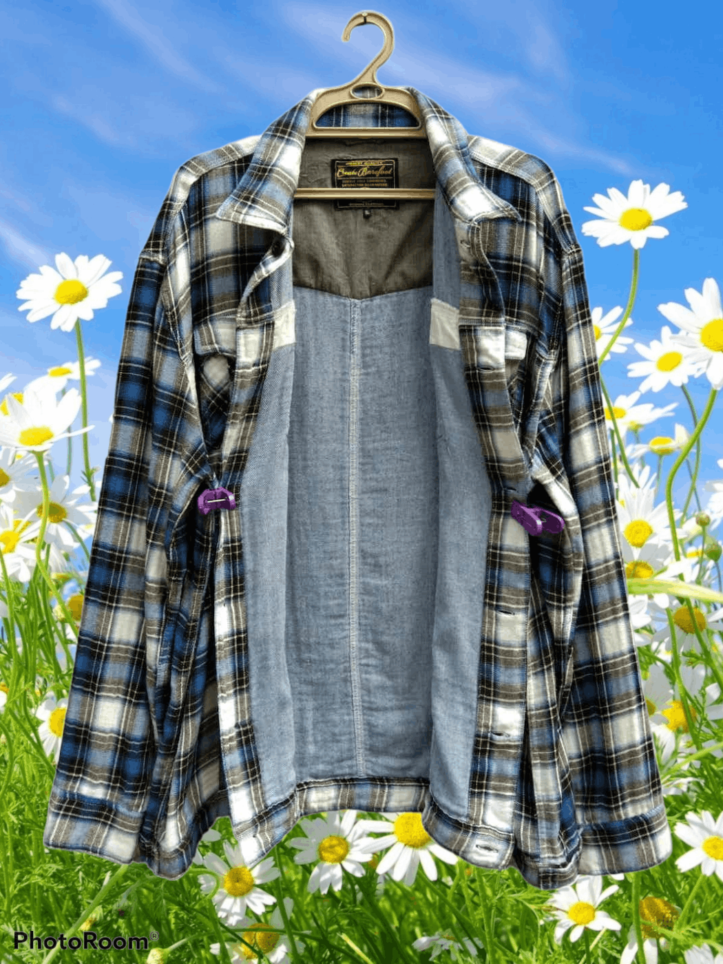 Flannel CREATE BAREFOOT LIGHTLAYERS FLANNEL JACKET Size US XL / EU 56 / 4 - 1 Thumbnail