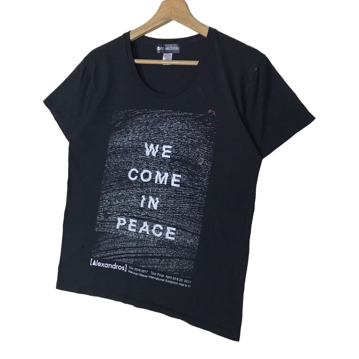 Japanese Brand Japanese Rock Band Alexandros RX-Records Tee Shirt Size US M / EU 48-50 / 2 - 6 Thumbnail