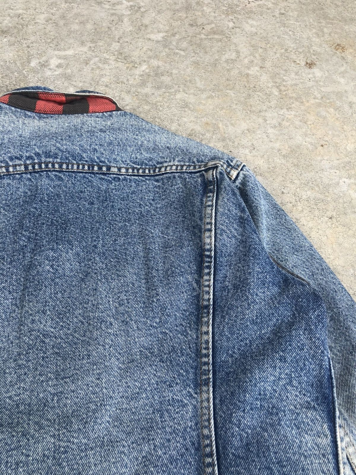 Levi's Vintage 80s Levi’s Blanket Lined Denim Jacket Distressed Size US M / EU 48-50 / 2 - 18 Thumbnail