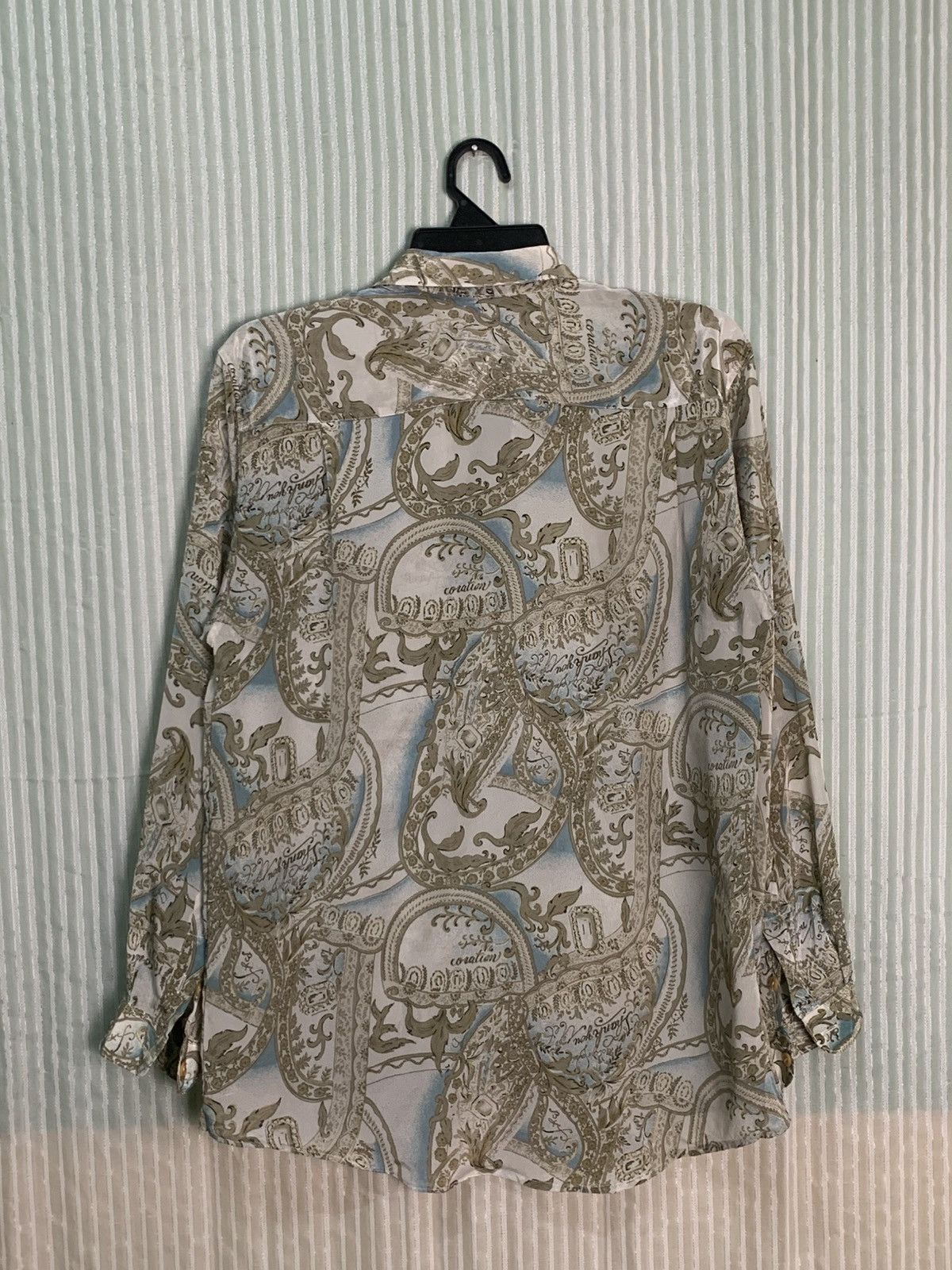 Japanese Brand Rare Design Vintage Hijack Long Sleeve Blouse Size L / US 10 / IT 46 - 2 Thumbnail