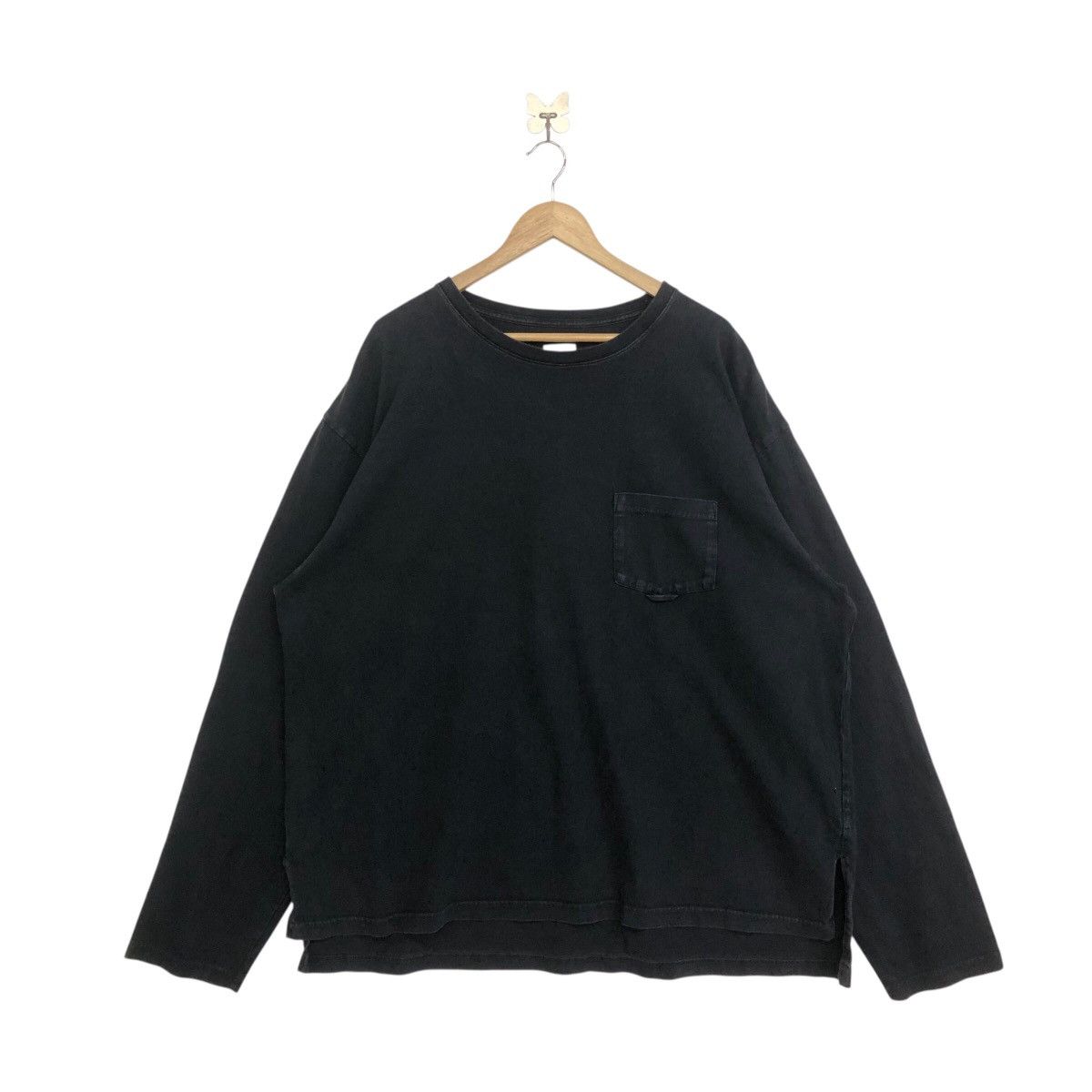 Japanese Brand YSTRDY’s TMRRW Baggy Oversize Long Sleeve Streetwear Tshirt Size US L / EU 52-54 / 3 - 1 Thumbnail