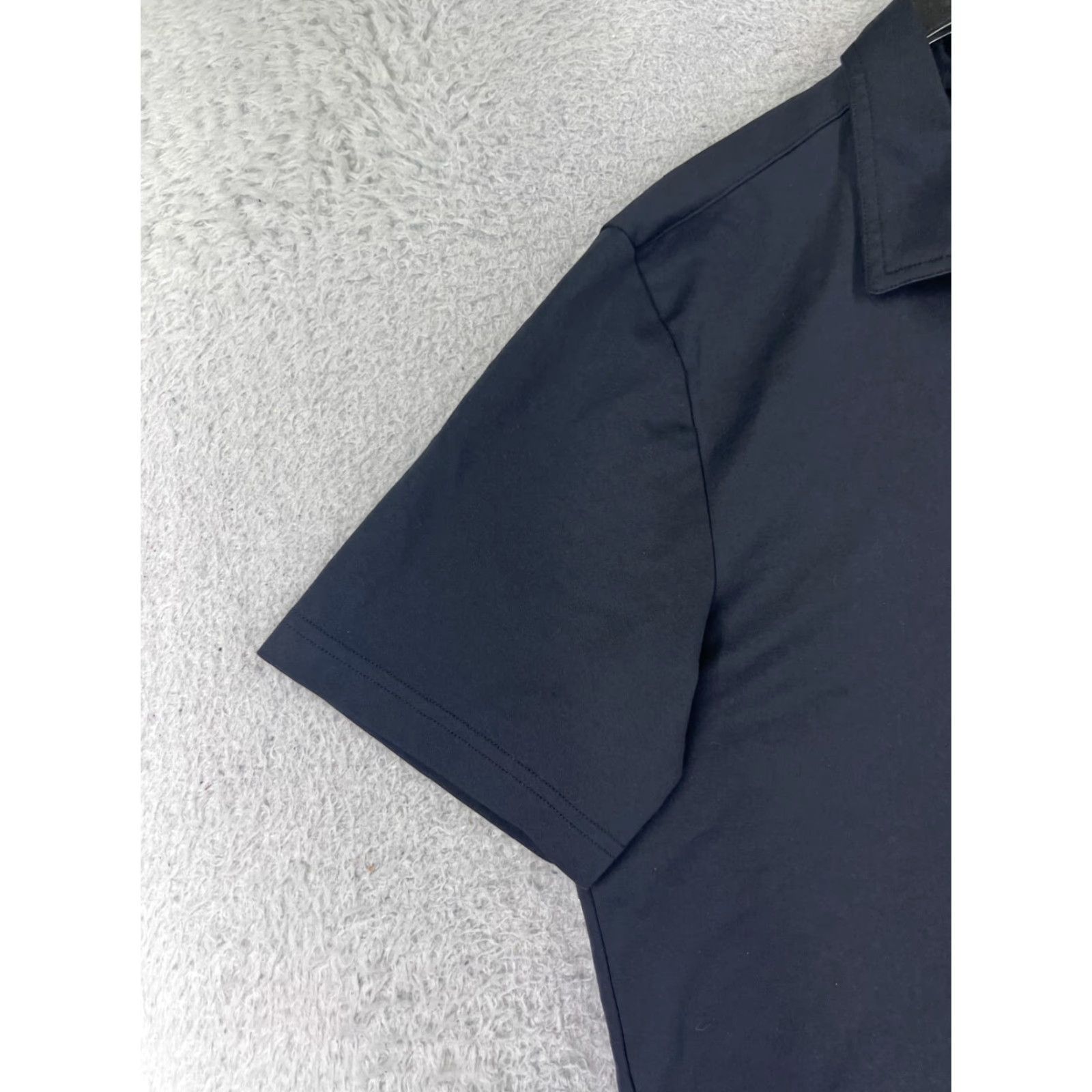 TravisMathew Travis Mathew Polo Shirt Mens XL Black Cotton Blend Golf Polo Short Sleeve Size US XL / EU 56 / 4 - 7 Thumbnail