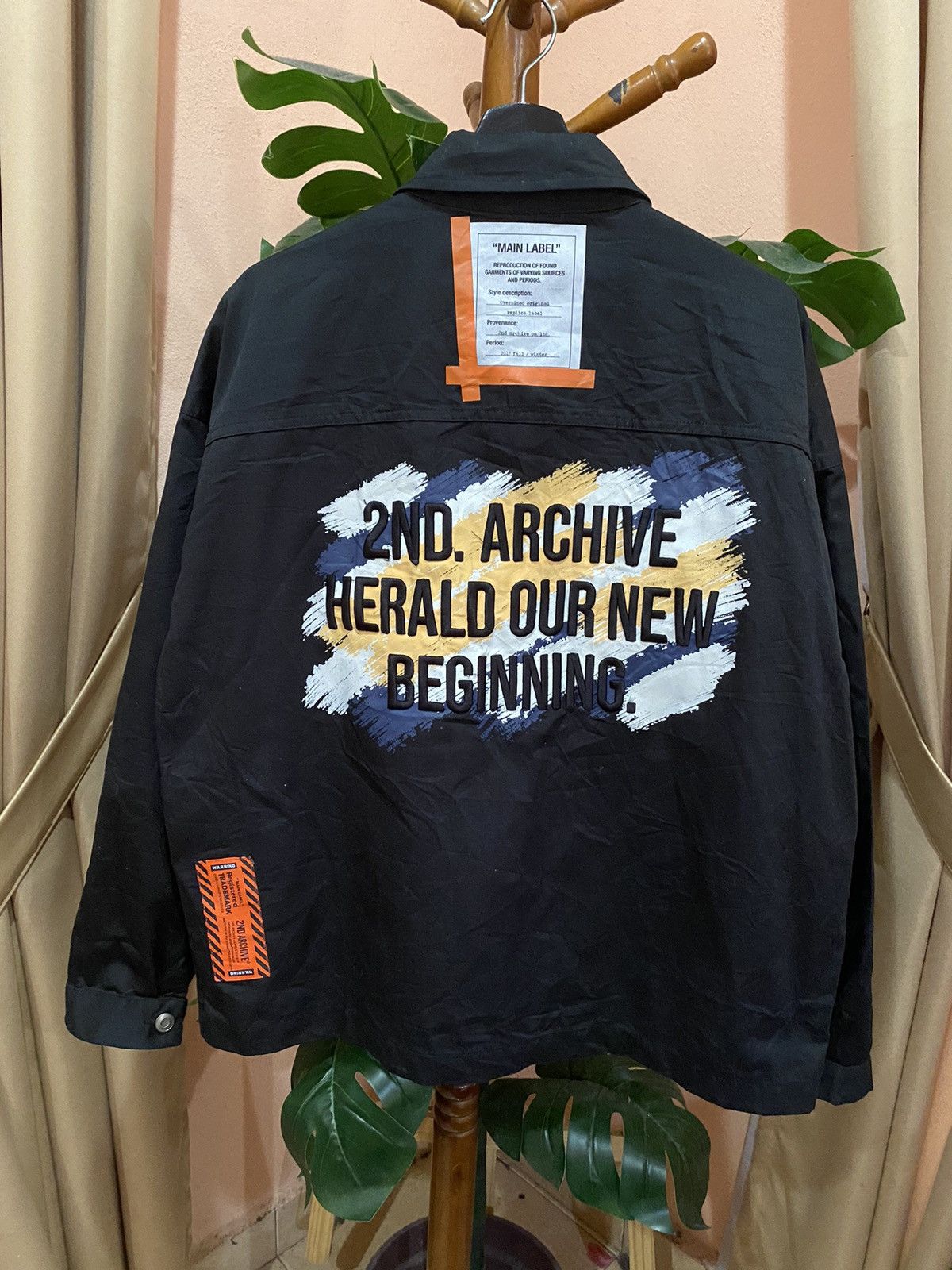 Japanese Brand 2nd Archive Black Utility Jacket – Contemporary Streetwear Size US L / EU 52-54 / 3 - 8 Thumbnail