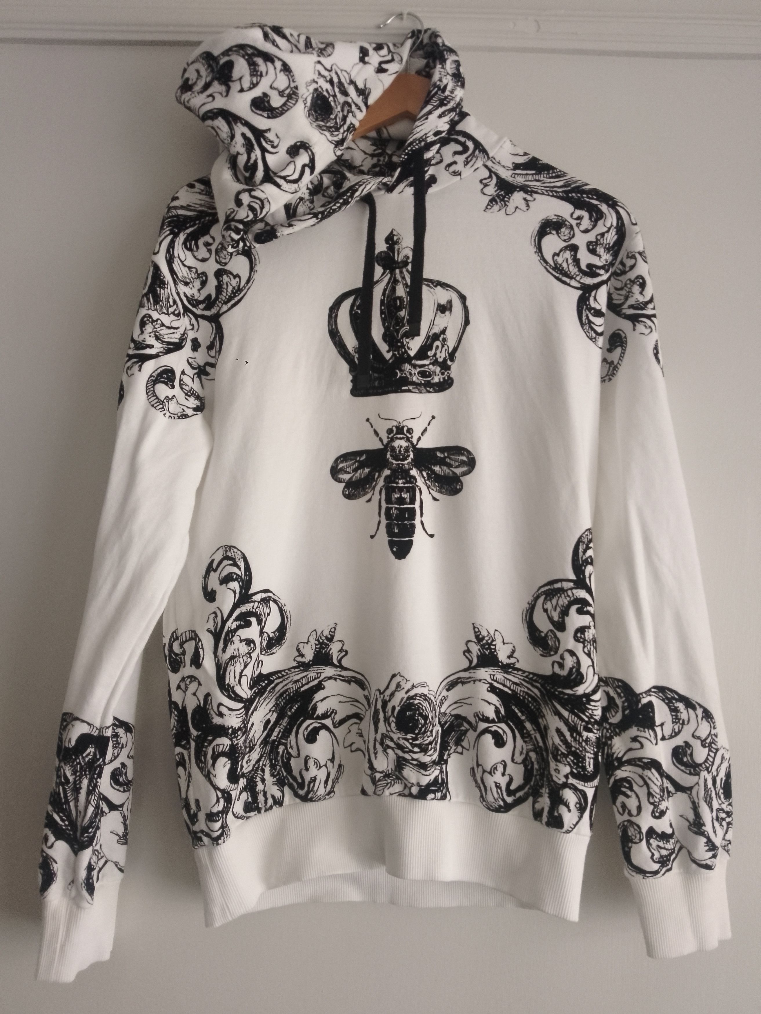 Dolce & Gabbana Dolce and Gabbana crown bee hoodie Size US S / EU 44-46 / 1 - 1 Thumbnail