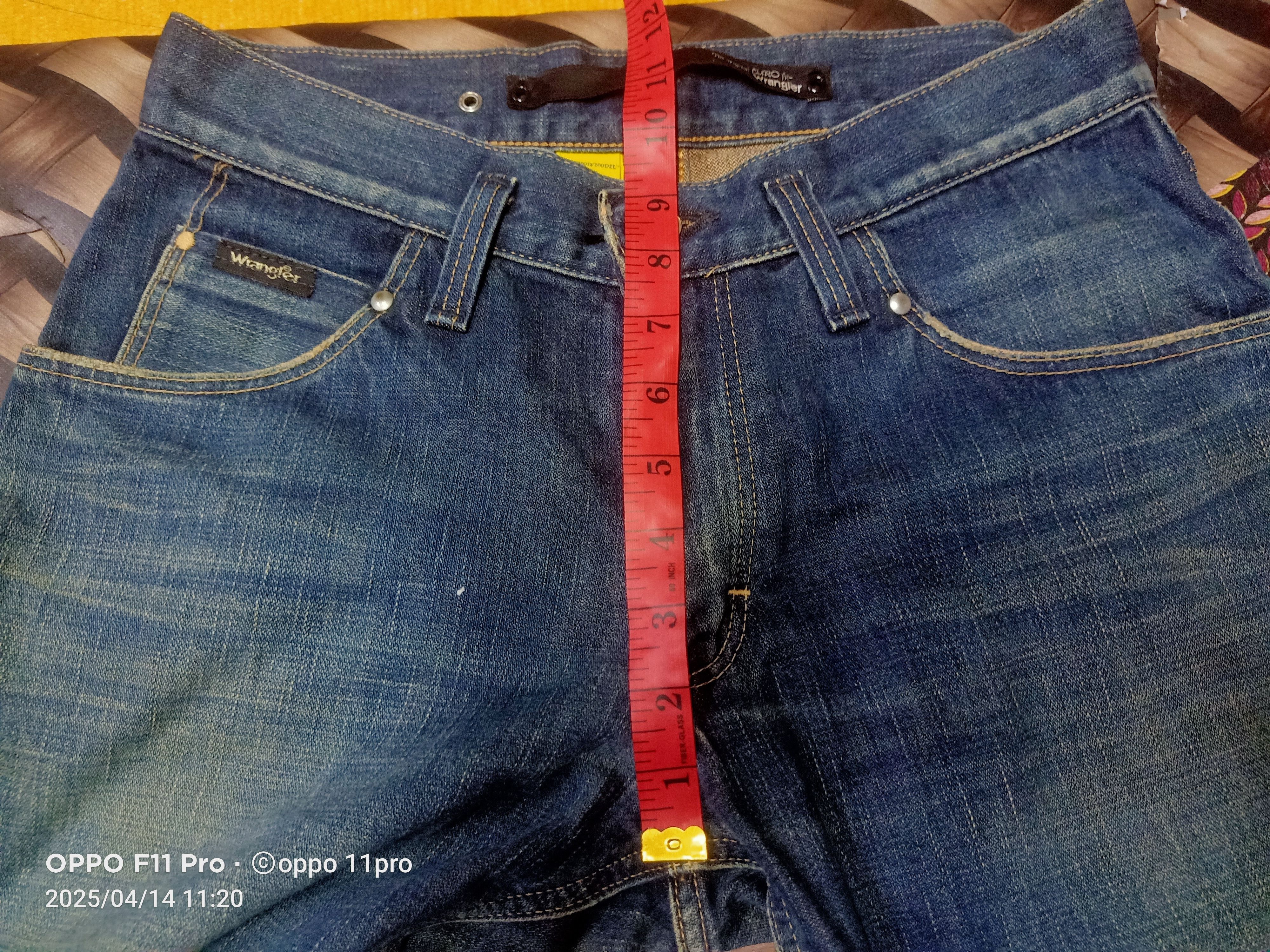 If Six Was Nine × Le Grande Bleu (L.G.B.) × Wrangler Wrangler Vtg Euro Fit Flare Denim Non Selvedge Size US 30 / EU 46 - 18 Thumbnail
