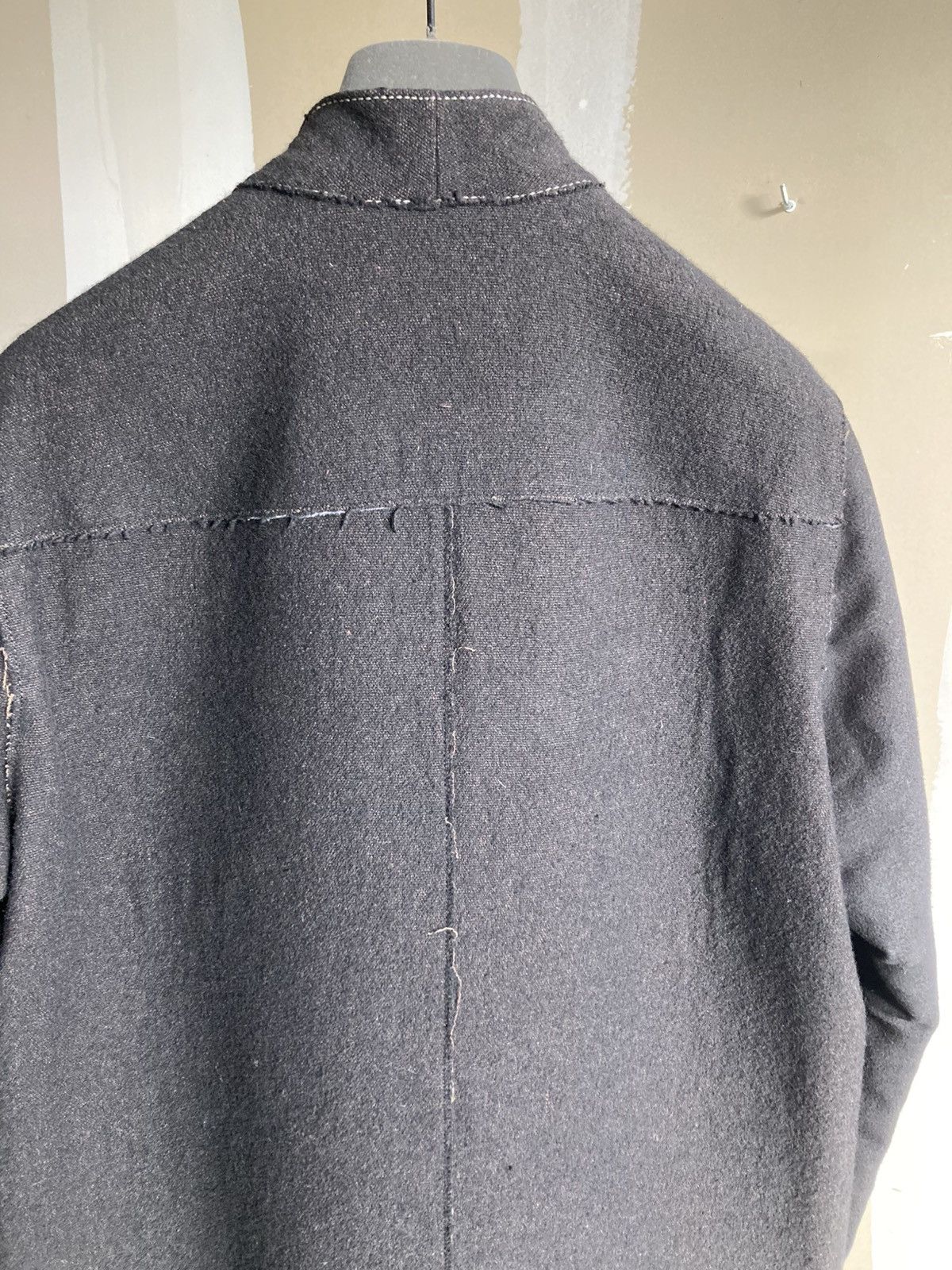 Rick Owens BRAND NEW / Rick Owens Wool Felt Coat Size US M / EU 48-50 / 2 - 5 Thumbnail
