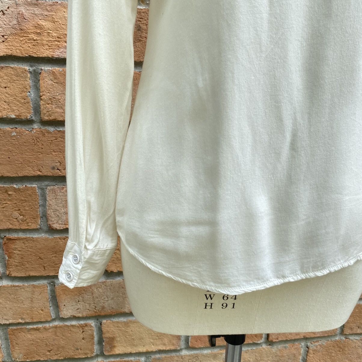 LIZ LISA LIZ LISA Light Blue and White Long-Sleeve Graphic Shirt Size M / US 6-8 / IT 42-44 - 7 Thumbnail