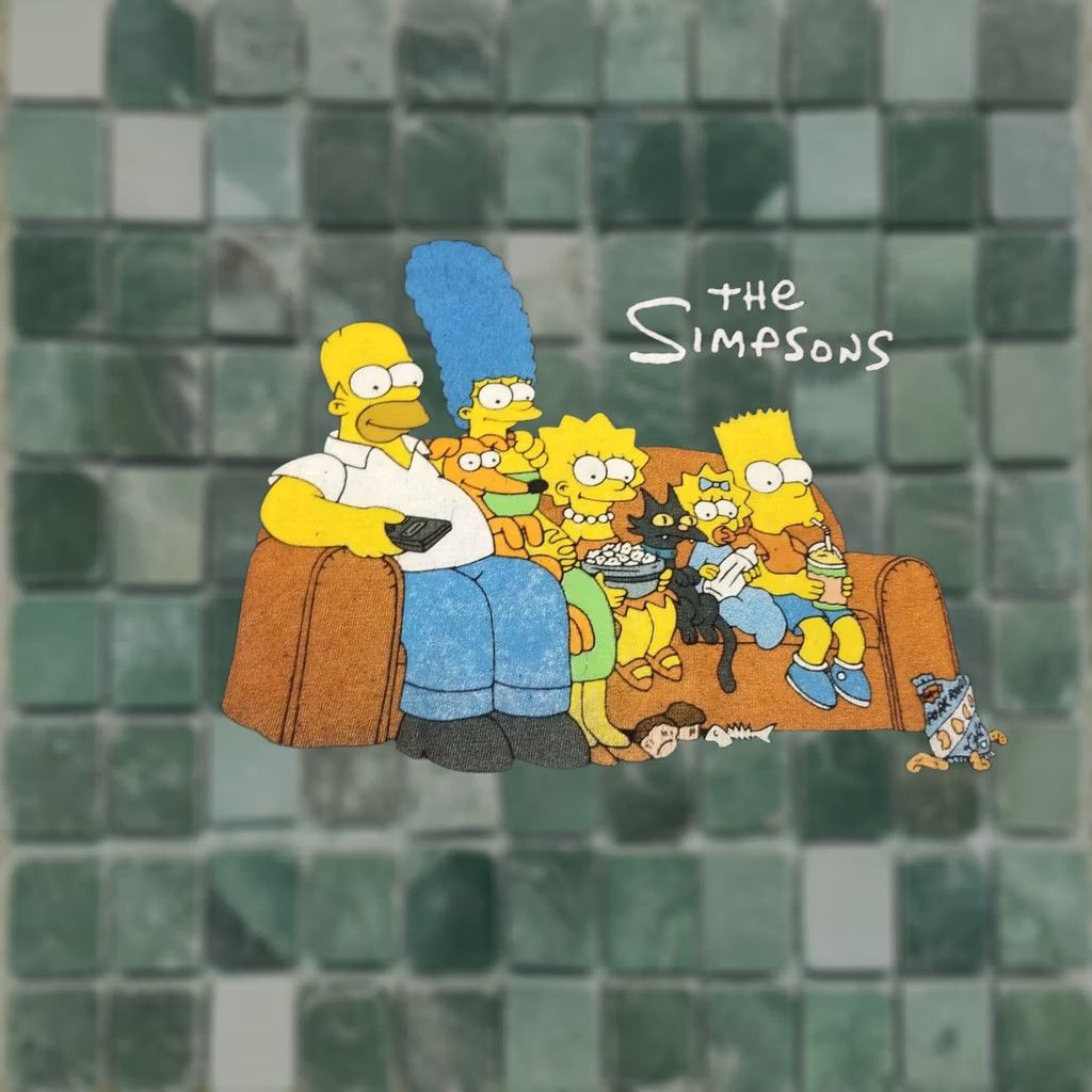 Vintage VINTAGE 90' BART SIMPSONS FAMILY PRINT BLACK T-SHIRT SZ LARGE Mens Size US L / EU 52-54 / 3 - 1 Thumbnail
