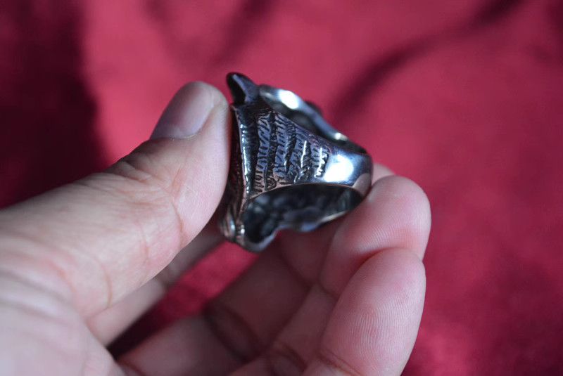 Jewelry Tiger Jewelry Rings Open Size Chrome Ring (Size 7-13) Size ONE SIZE - 5 Thumbnail