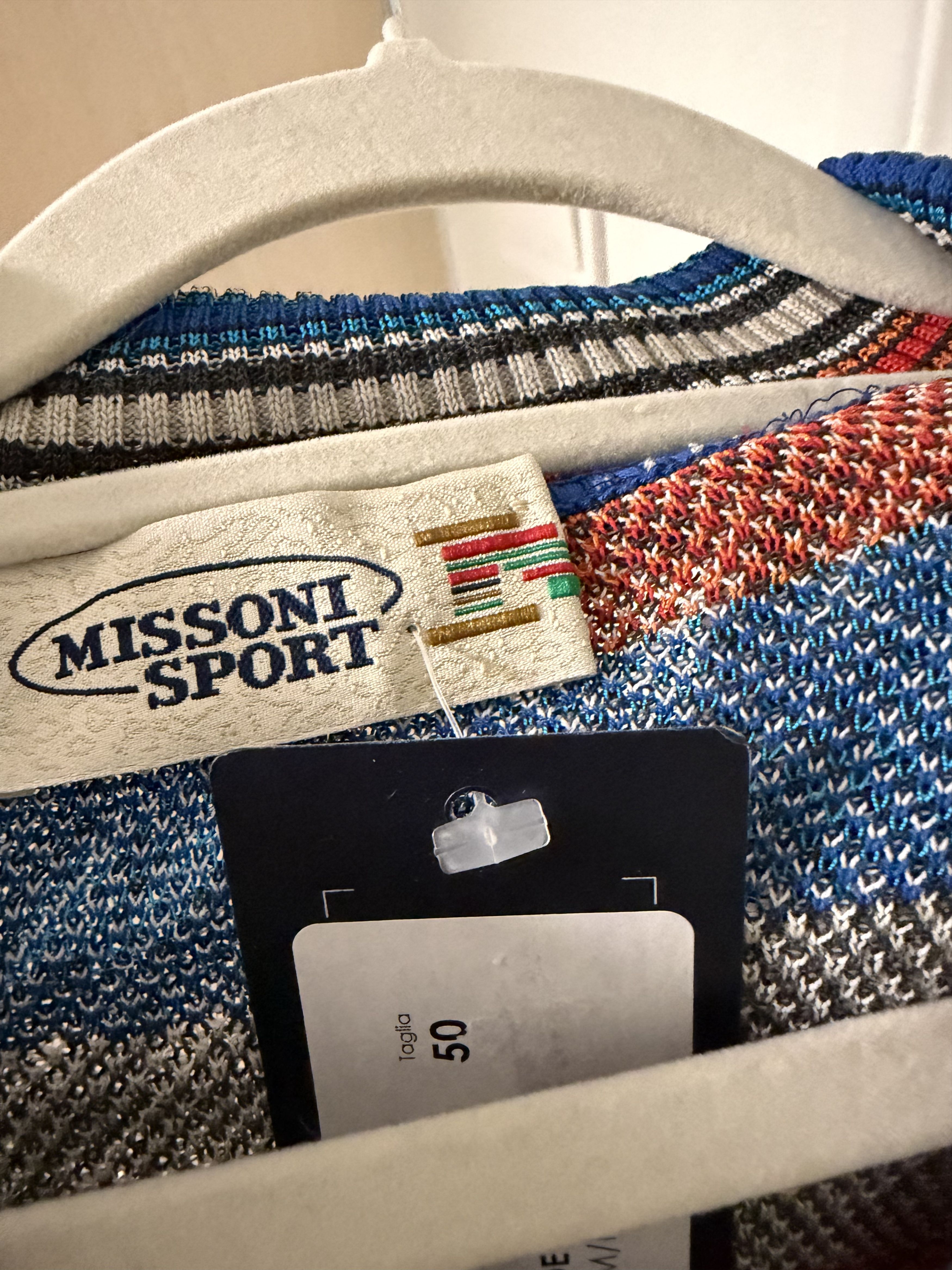 Missoni Missoni Colorful Knit Top polo shirt Size US M / EU 48-50 / 2 - 4 Thumbnail