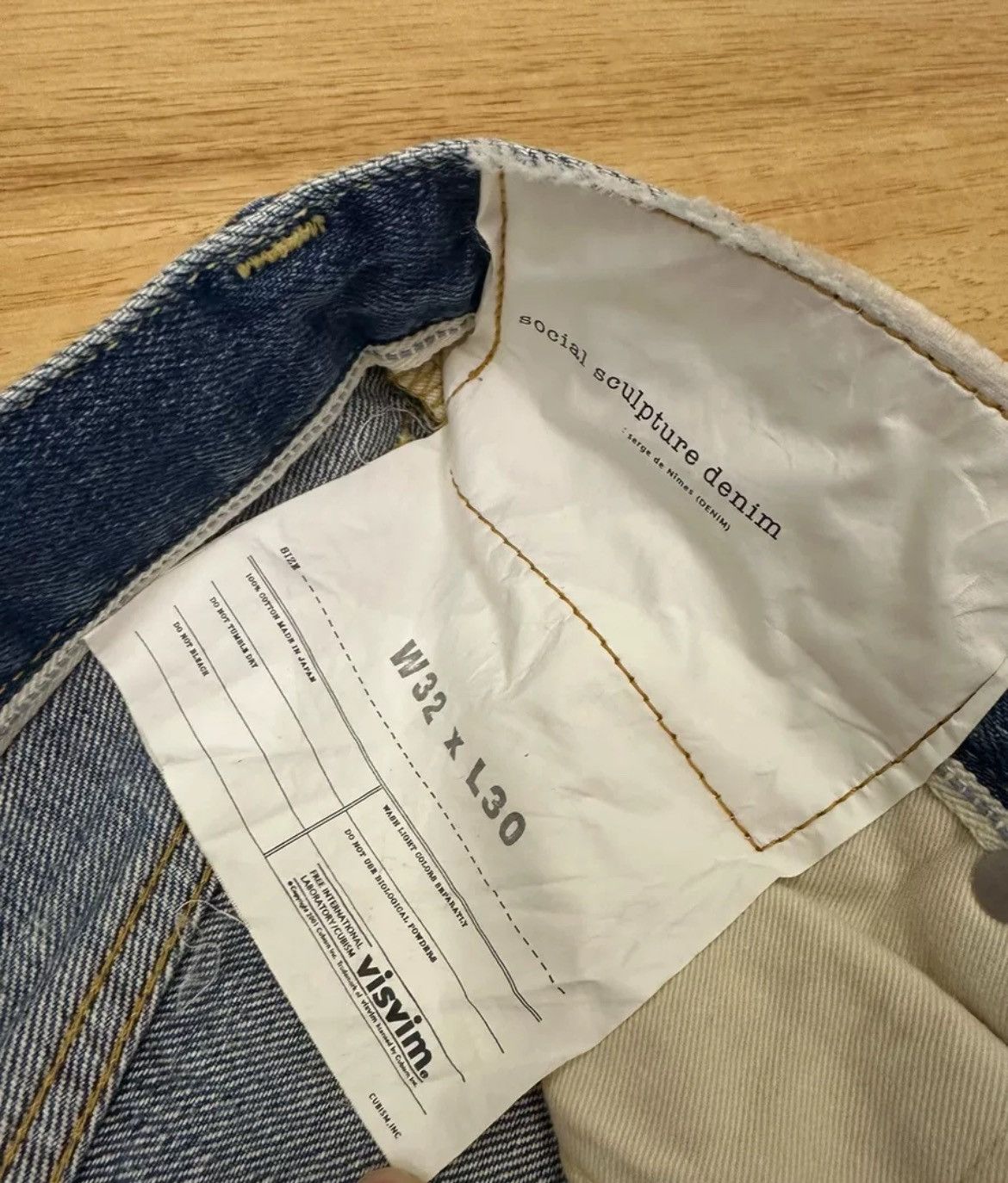 Visvim VISVIM Societal -10 04D10 Ancient Cloth Patch Washed Jeans Size US 32 / EU 48 - 7 Thumbnail