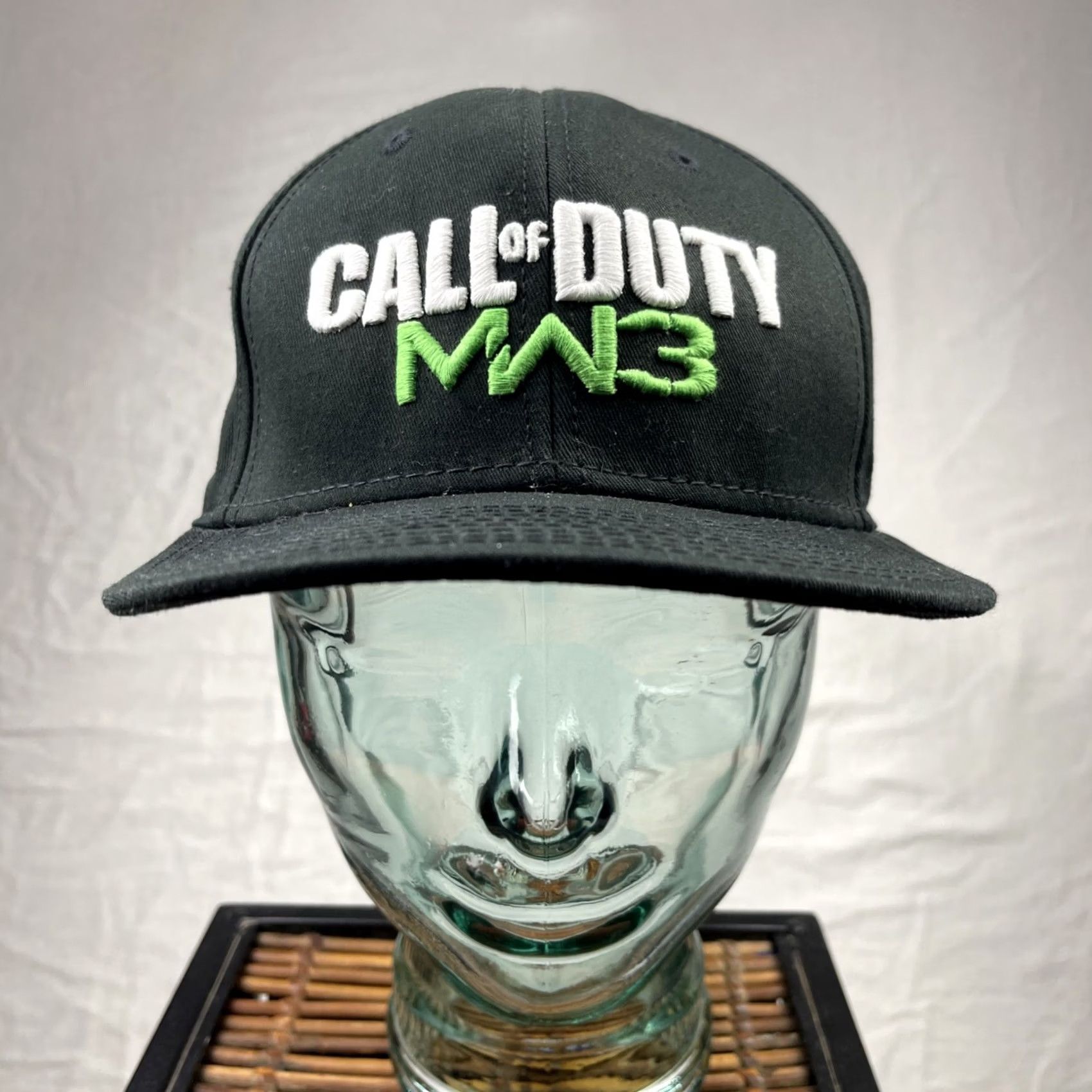 Vintage VINTAGE Call Of Duty Hat Cap Mens Large XL Black Fitted Activision Video Games COD Size ONE SIZE - 2 Thumbnail