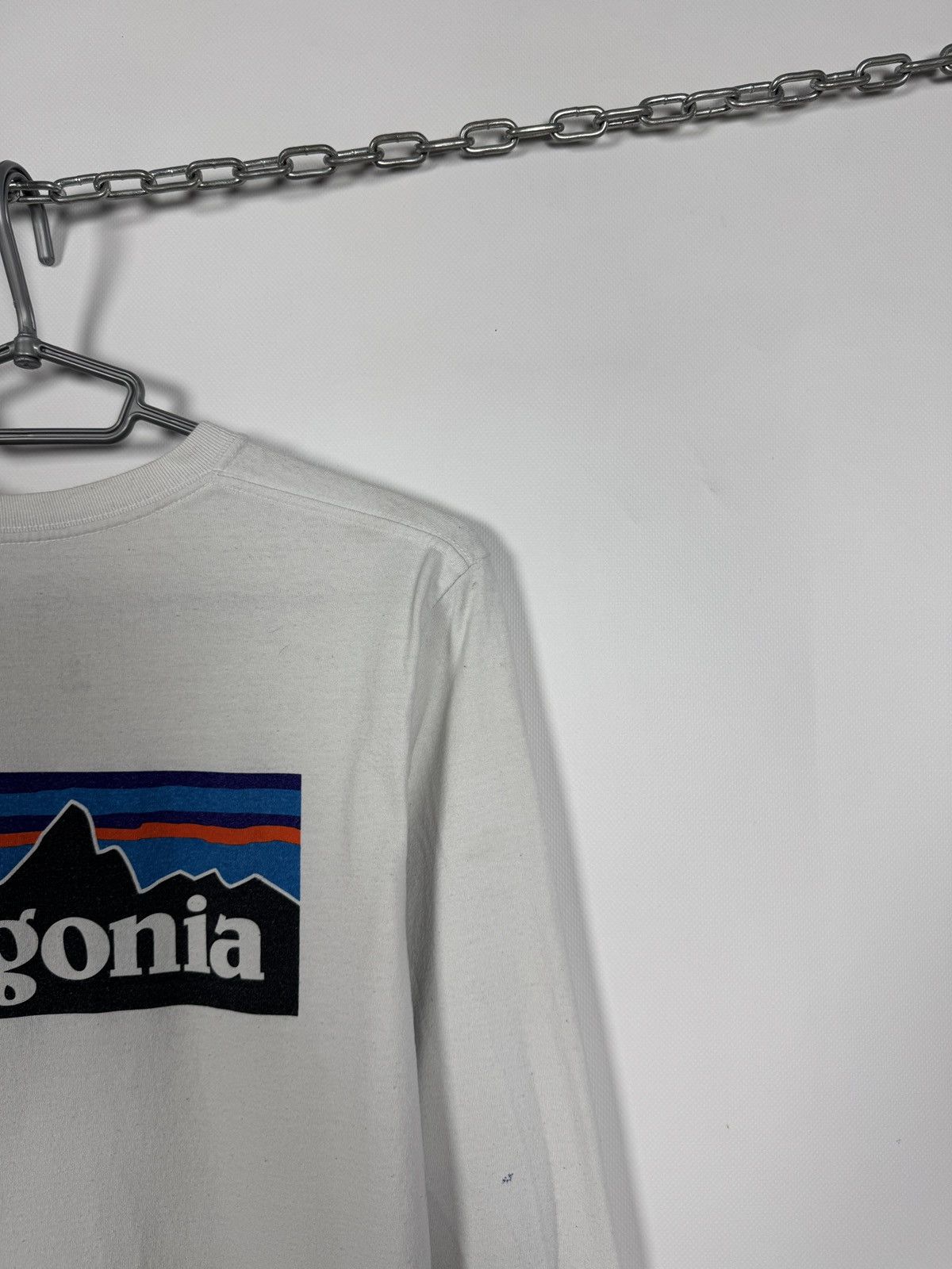 Patagonia Patagonia Long Sleeve T-Shirt Big Logo Outdoor Trekking Sz S Size US S / EU 44-46 / 1 - 12 Thumbnail