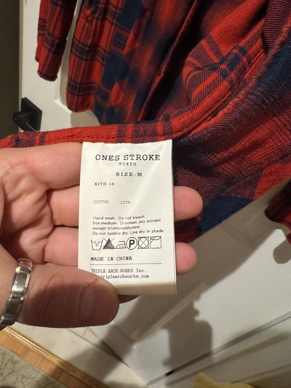 Kith Kith Ones stroke ginza flannel Size US M / EU 48-50 / 2 - 5 Thumbnail