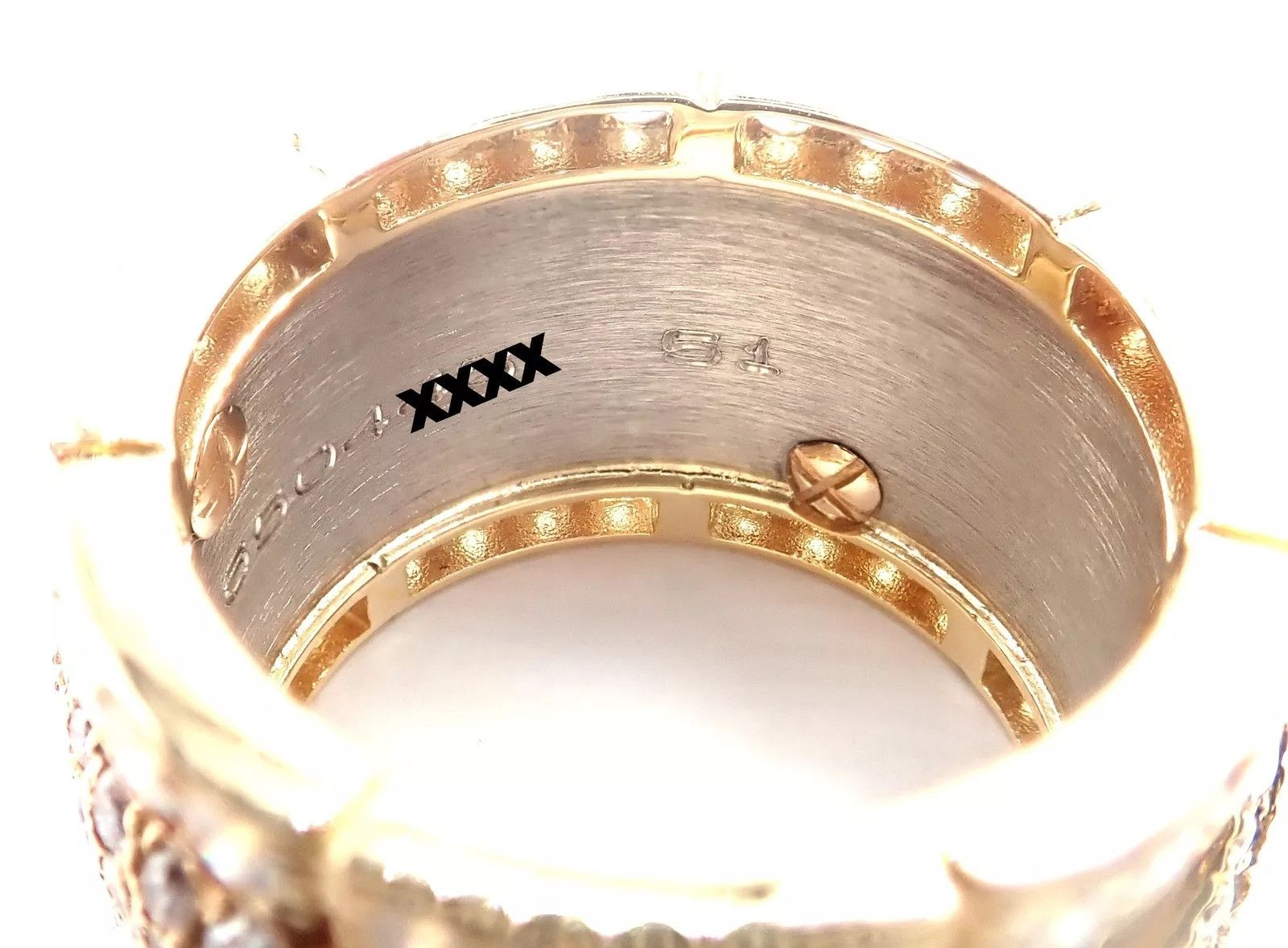 Cartier Cartier Mahango Walking Panthere 18k Diamond Band Ring Size ONE SIZE - 6 Thumbnail