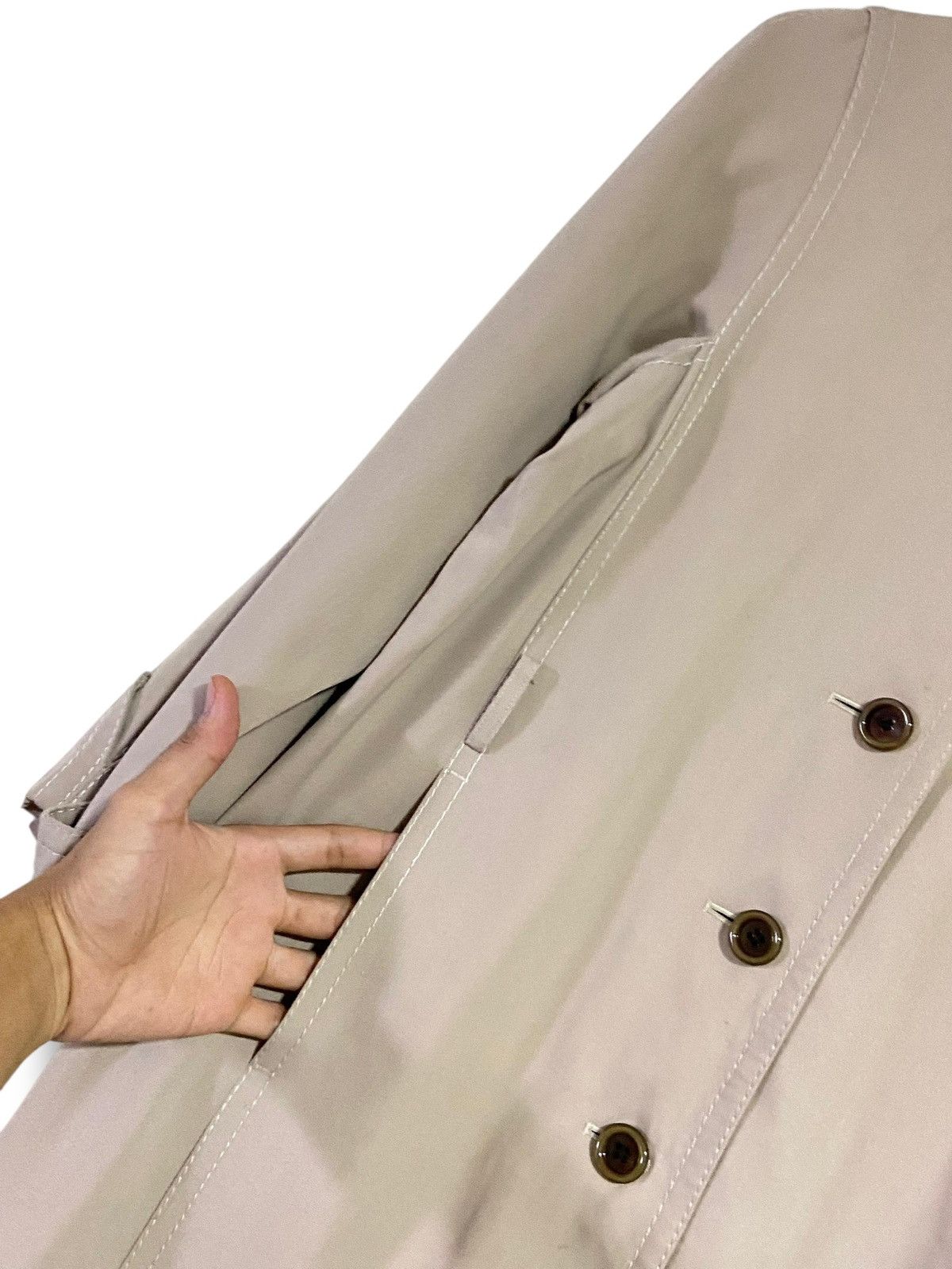 Japanese Brand Japanese Brand Single Breasted Trench Coat (161) Size XS / US 0-2 / IT 36-38 - 2 Thumbnail