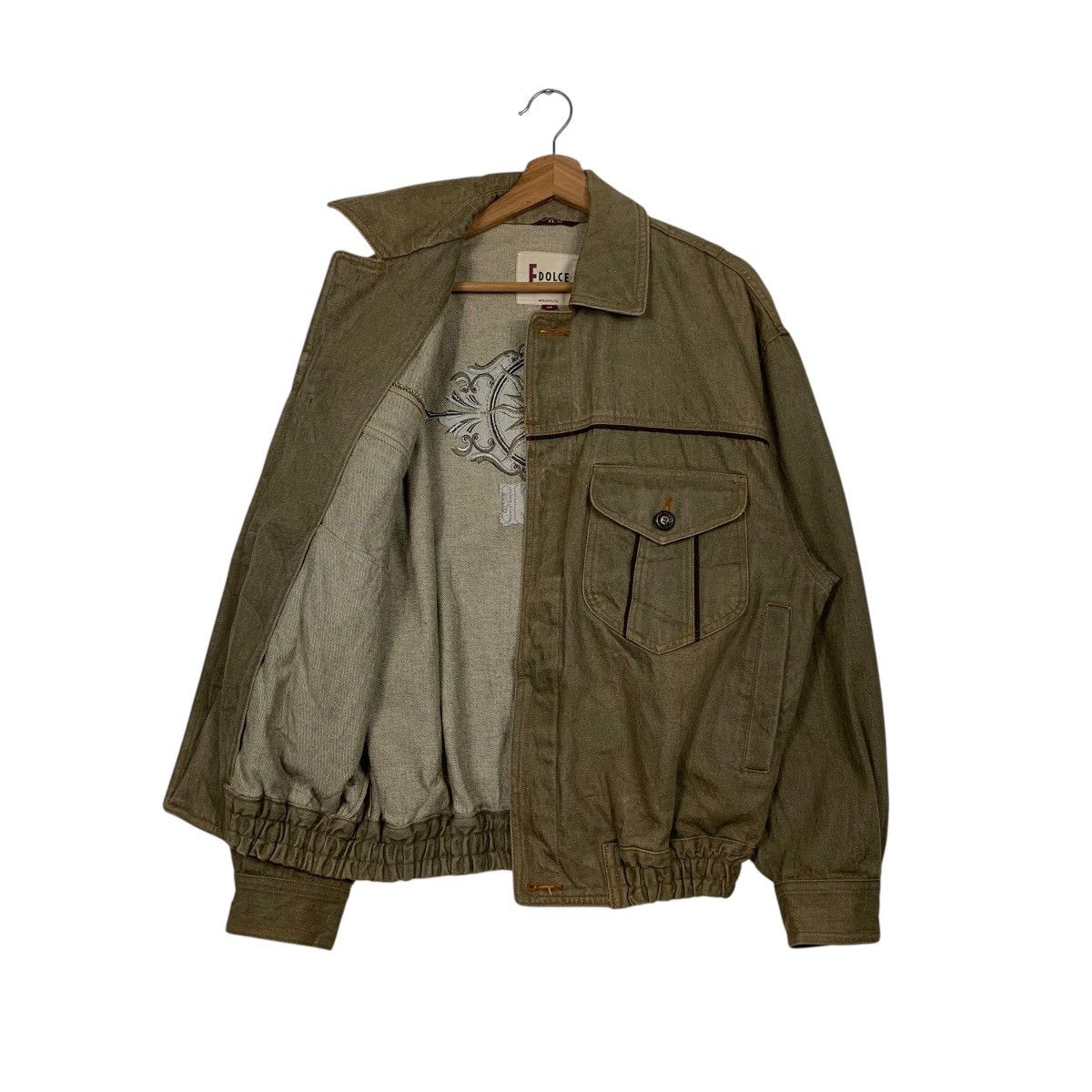 Japanese Brand Japanese Brand E Dolce Elegante Denim Jacket Size US M / EU 48-50 / 2 - 9 Thumbnail