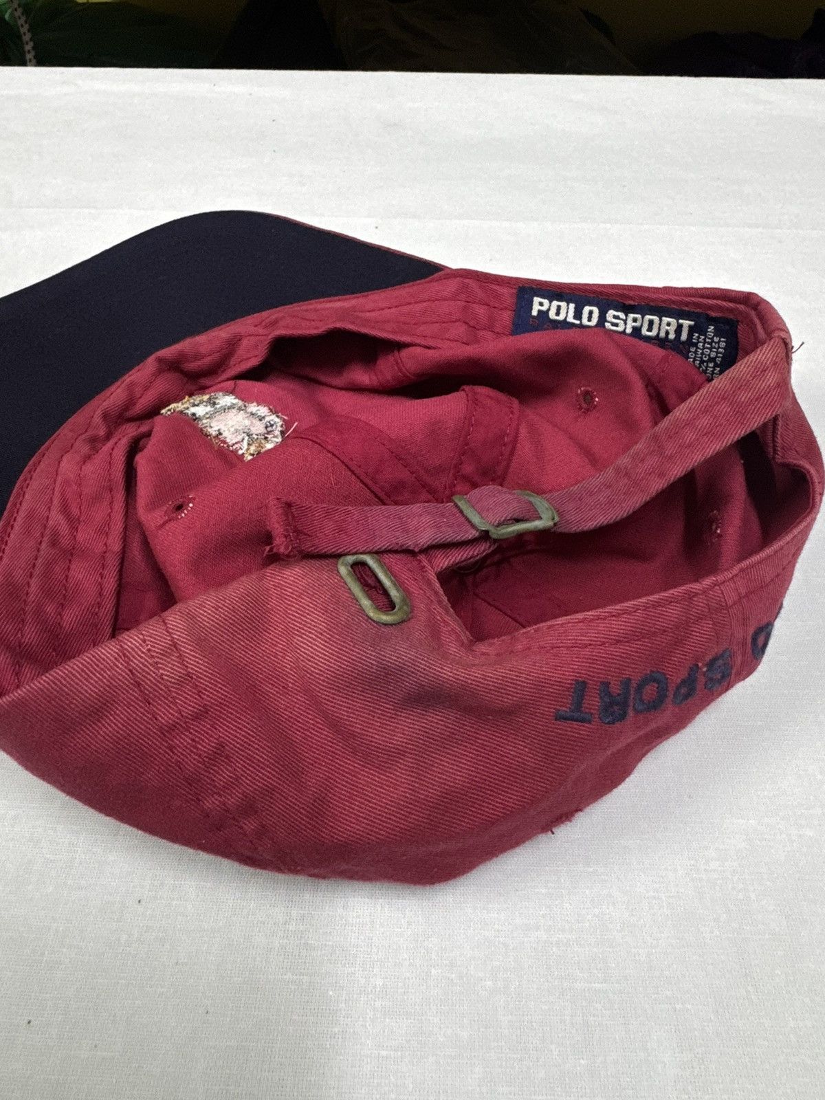 Polo Ralph Lauren Polo Bear Polo Sport Buckle Back Hat Size ONE SIZE - 9 Thumbnail