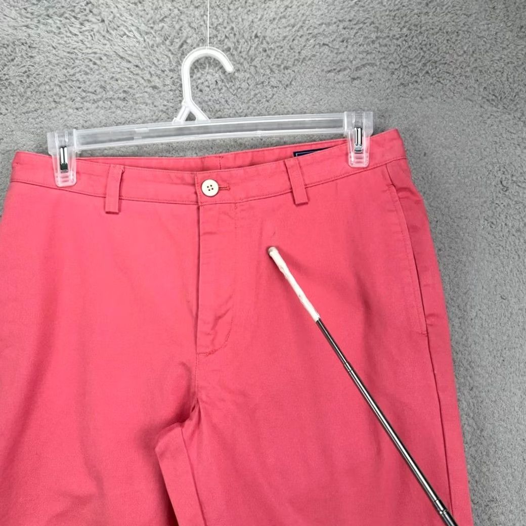 Vineyard Vines Vineyard Vines Khaki Pants Mens 32x30 Pink Flat Front Casual Straight Leg Pocket Pants Mens 32x30 Pink Flat Front Casual Straight Leg Pocket Womens? Size US 32 / EU 48 - 6 Thumbnail